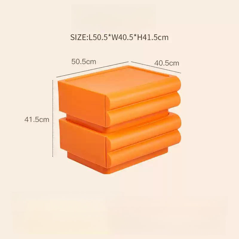 Customizable Plastic Drawer Cabinet with Modular Design-9