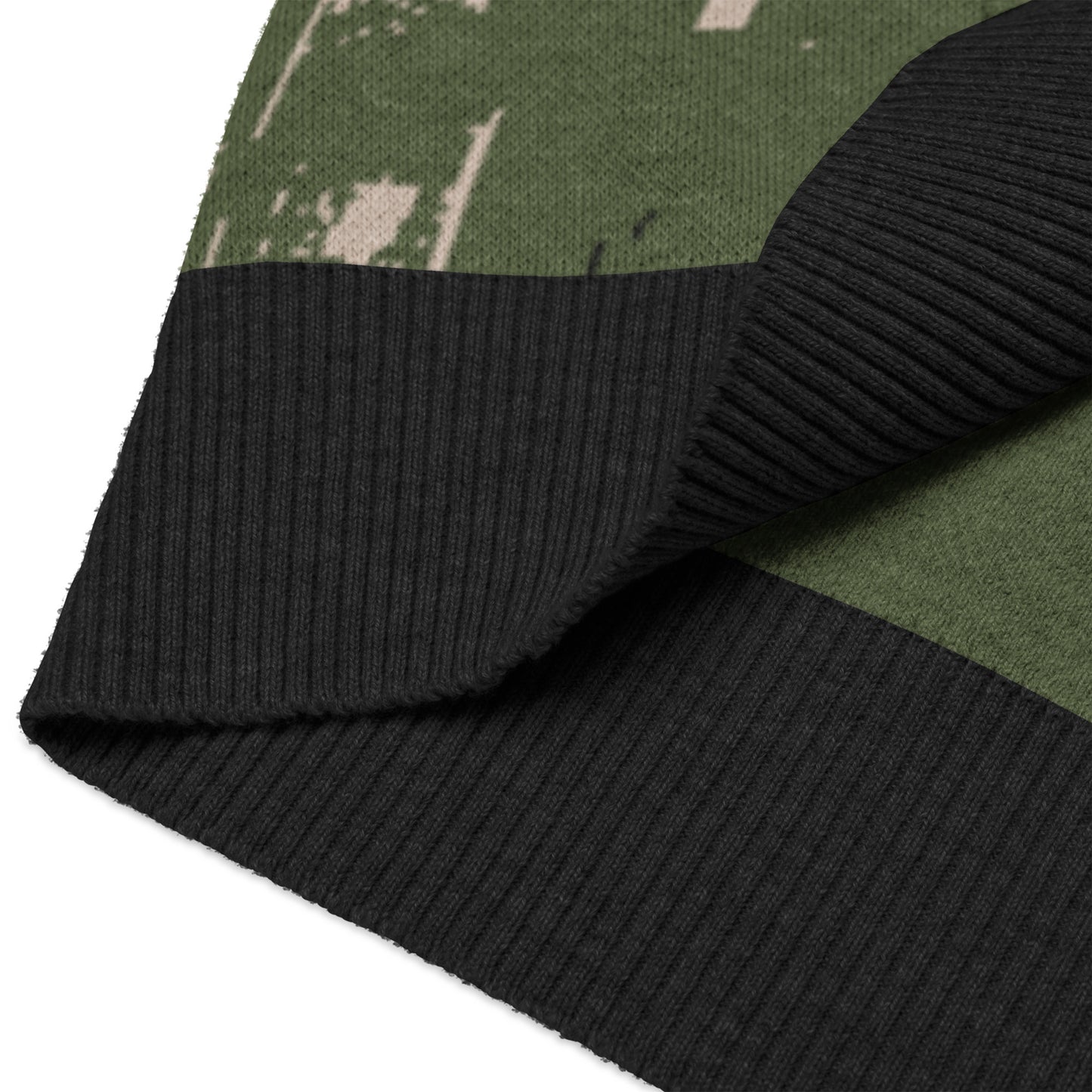 Tetrix Urban Collage – Knitted V-Neck Vest