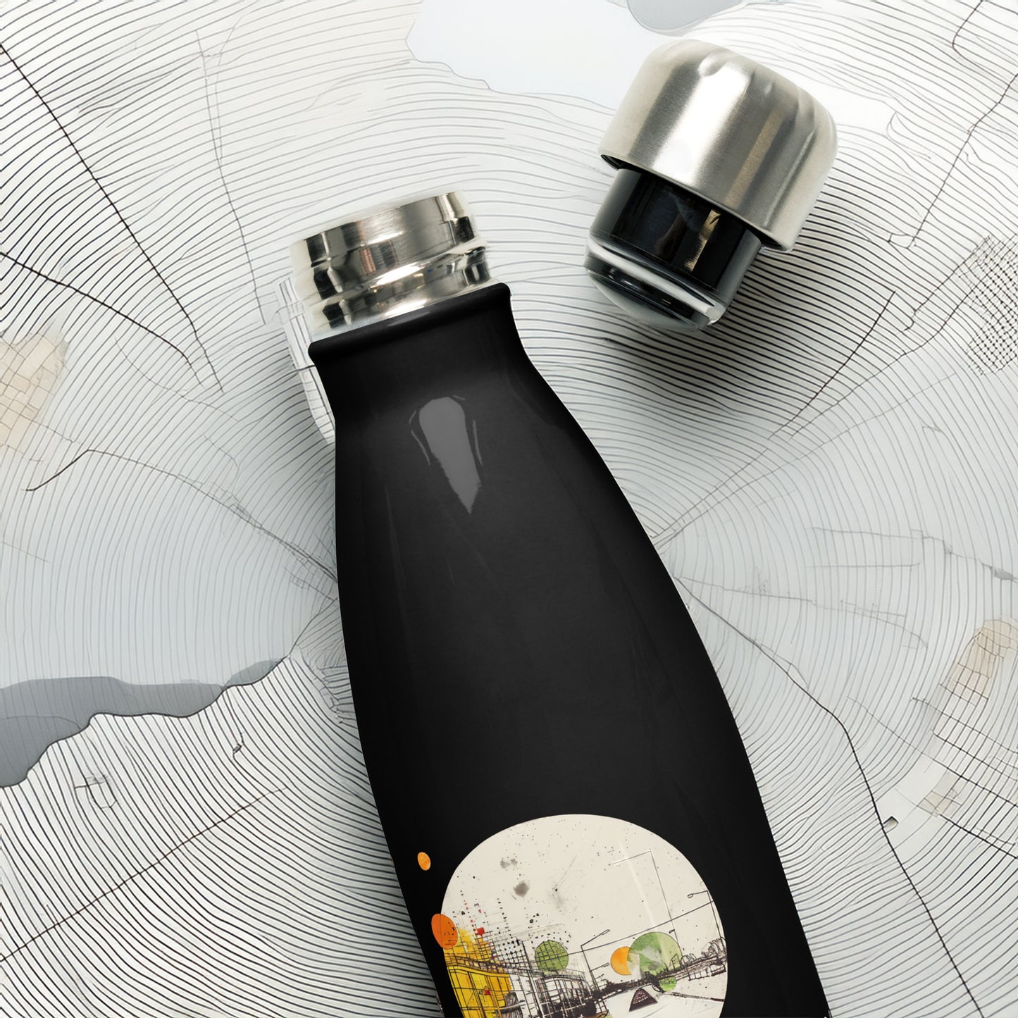 Botella de agua de acero inoxidable
