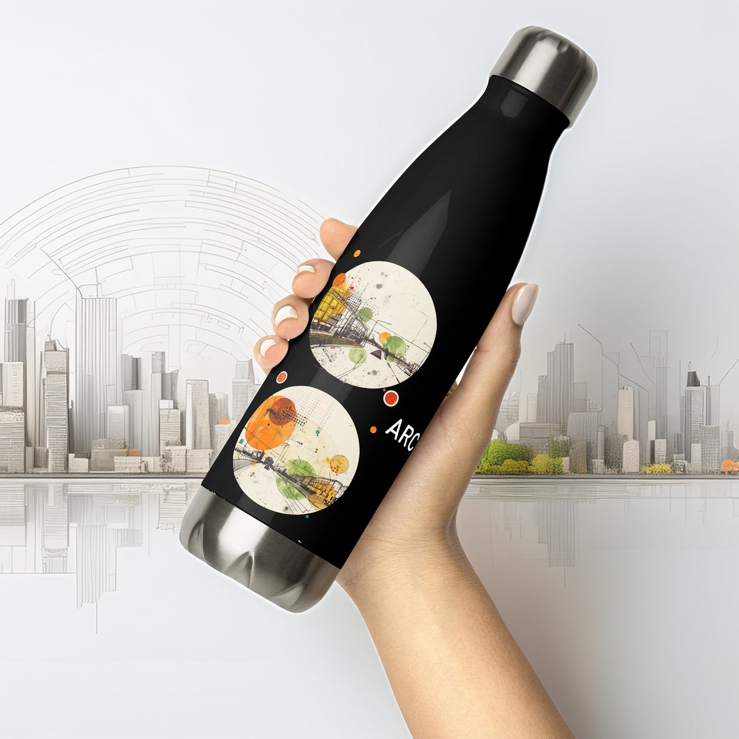Botella de agua de acero inoxidable