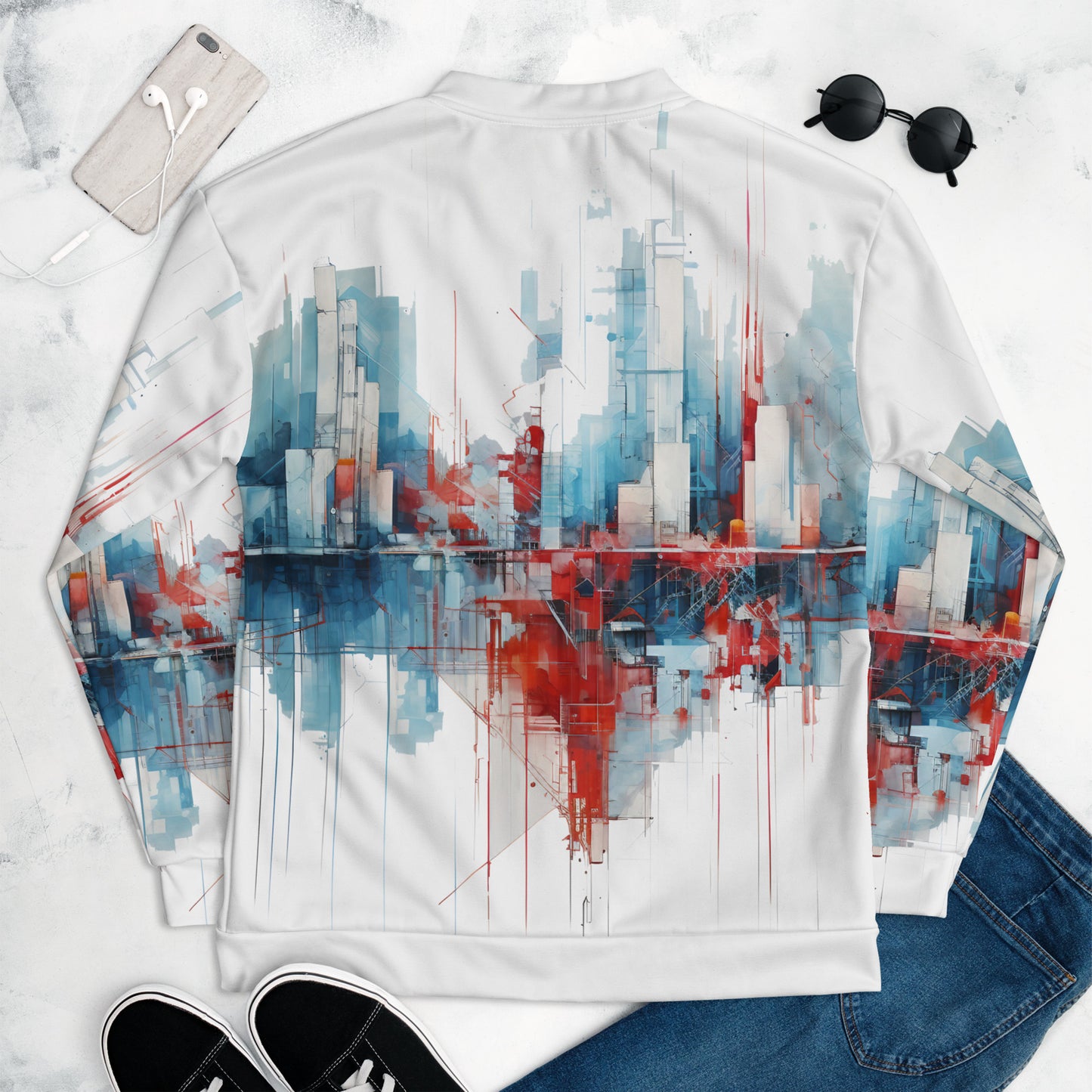 D-S Unisex Bomber Jacket