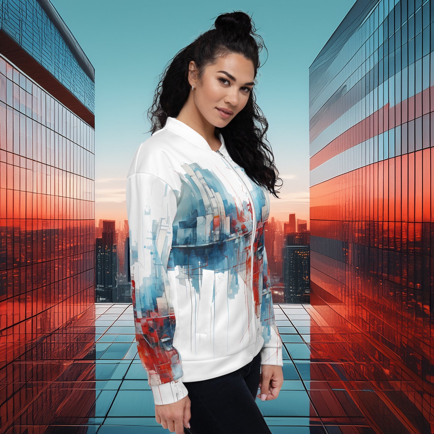 D-S Unisex Bomber Jacket