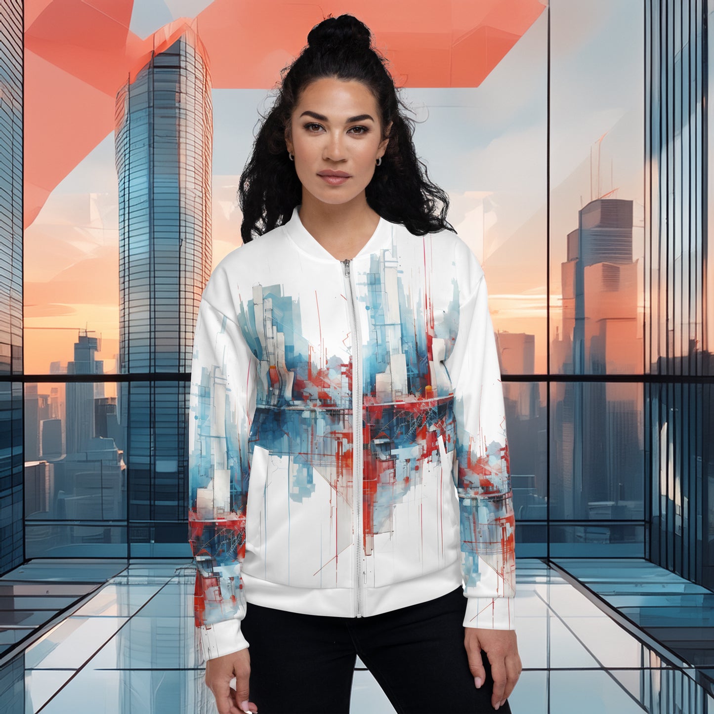 D-S Unisex Bomber Jacket