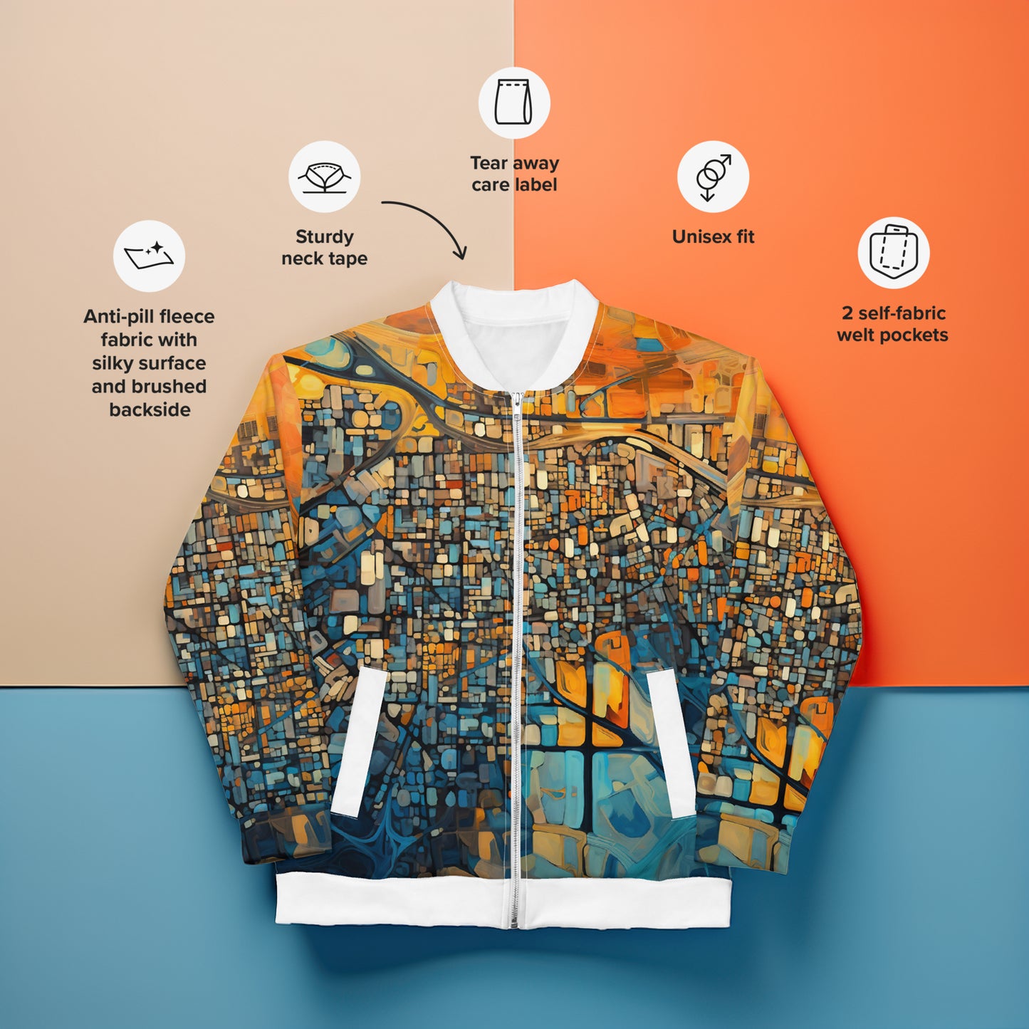 Unisex Bomber Jacket