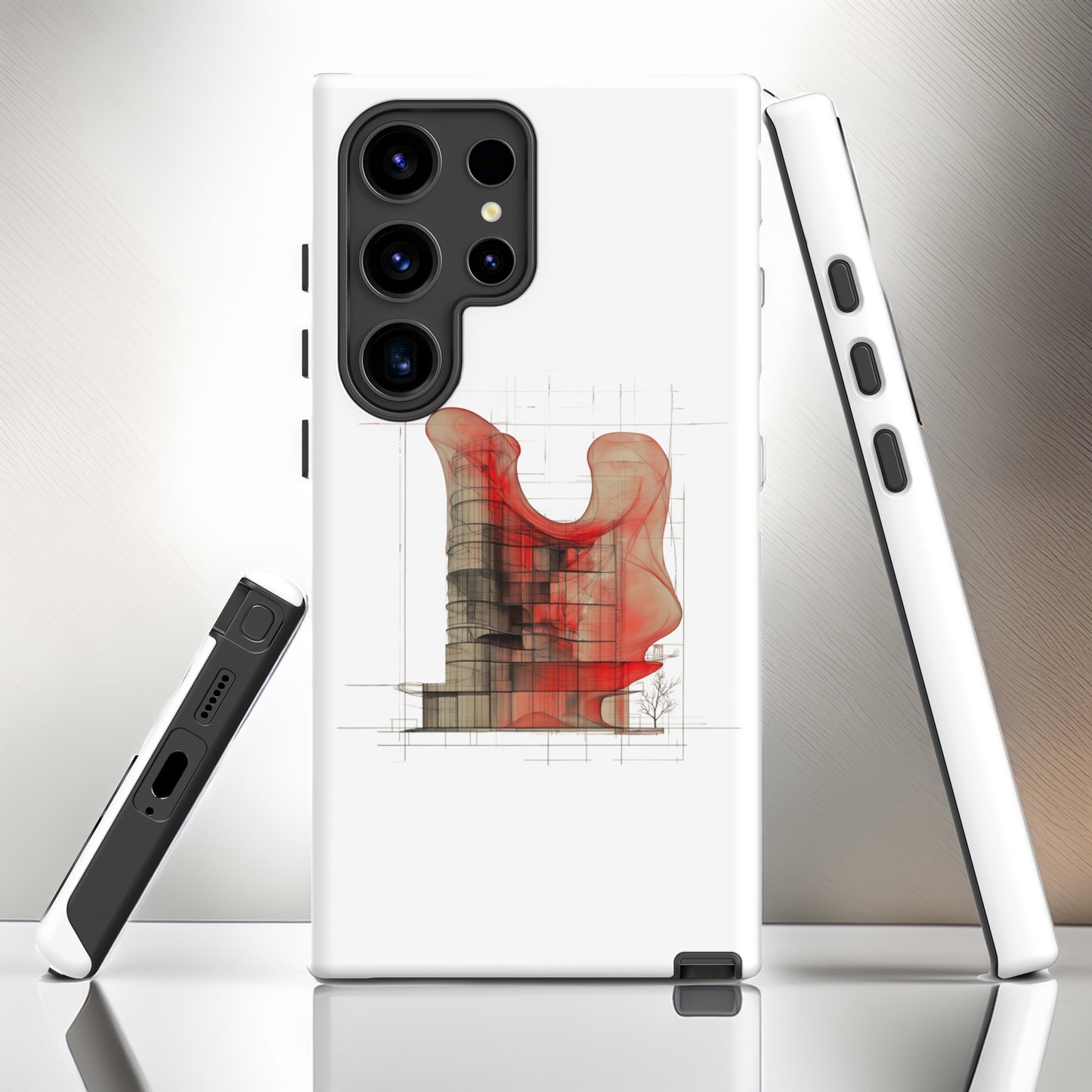 Evolvance Tough Samsung Case - Architectural Fluidity Design