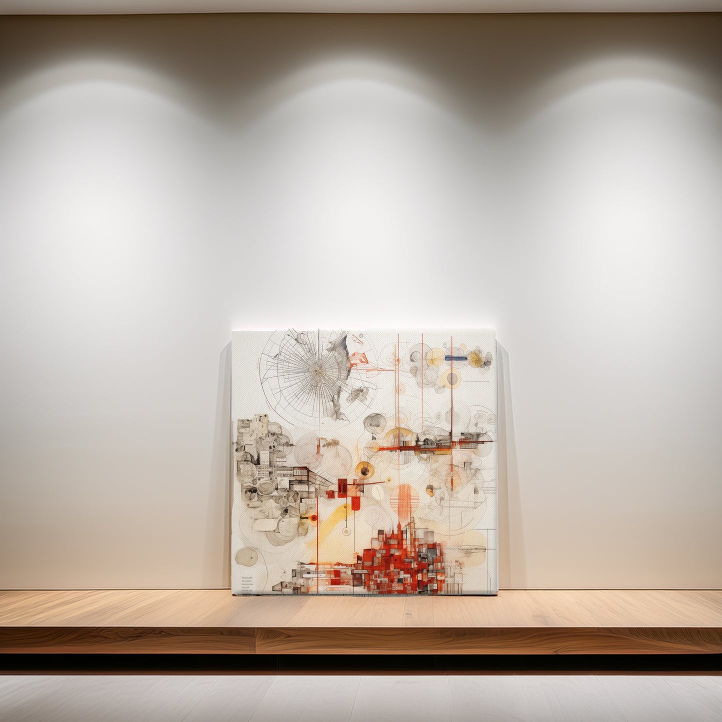 Urban Nexus: A Cartographic Symphony – Canvas