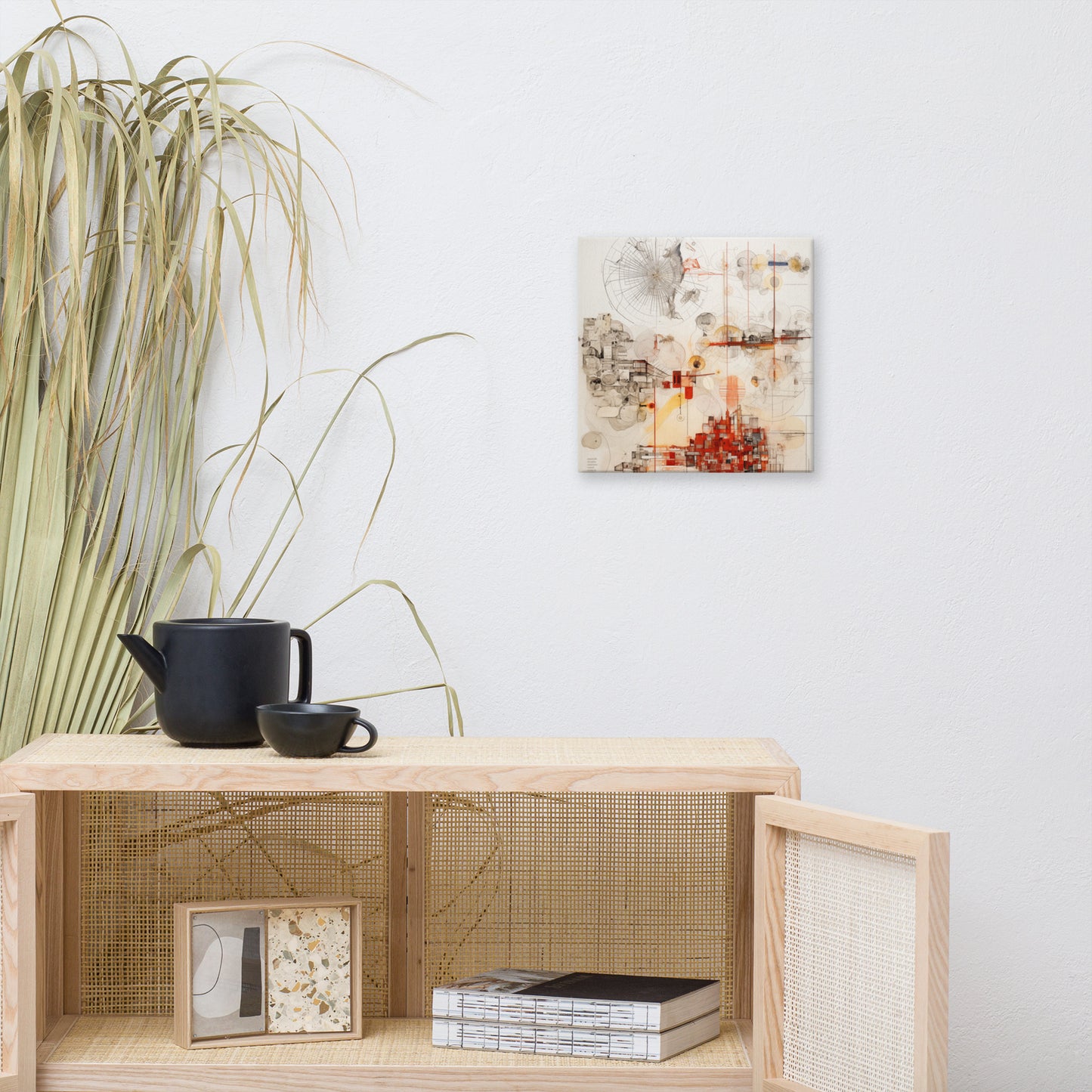 Urban Nexus: A Cartographic Symphony – Canvas