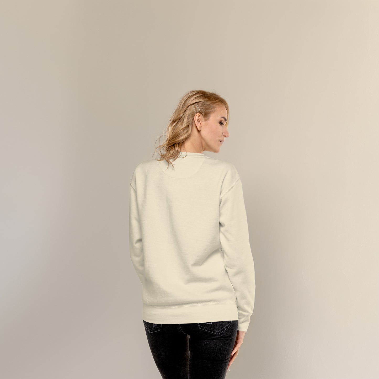 Strata Form Premium Sweatshirt - Modular Architectural Design