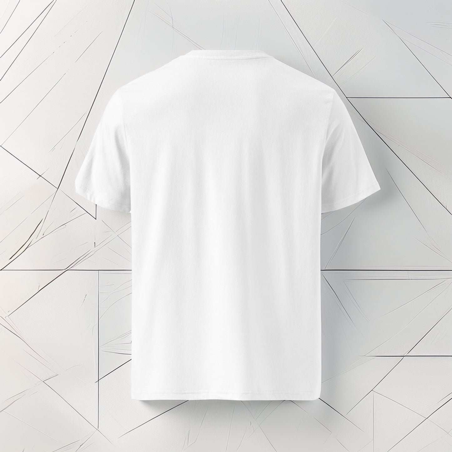 Strata Form T-Shirt - Organic Cotton Architectural Design