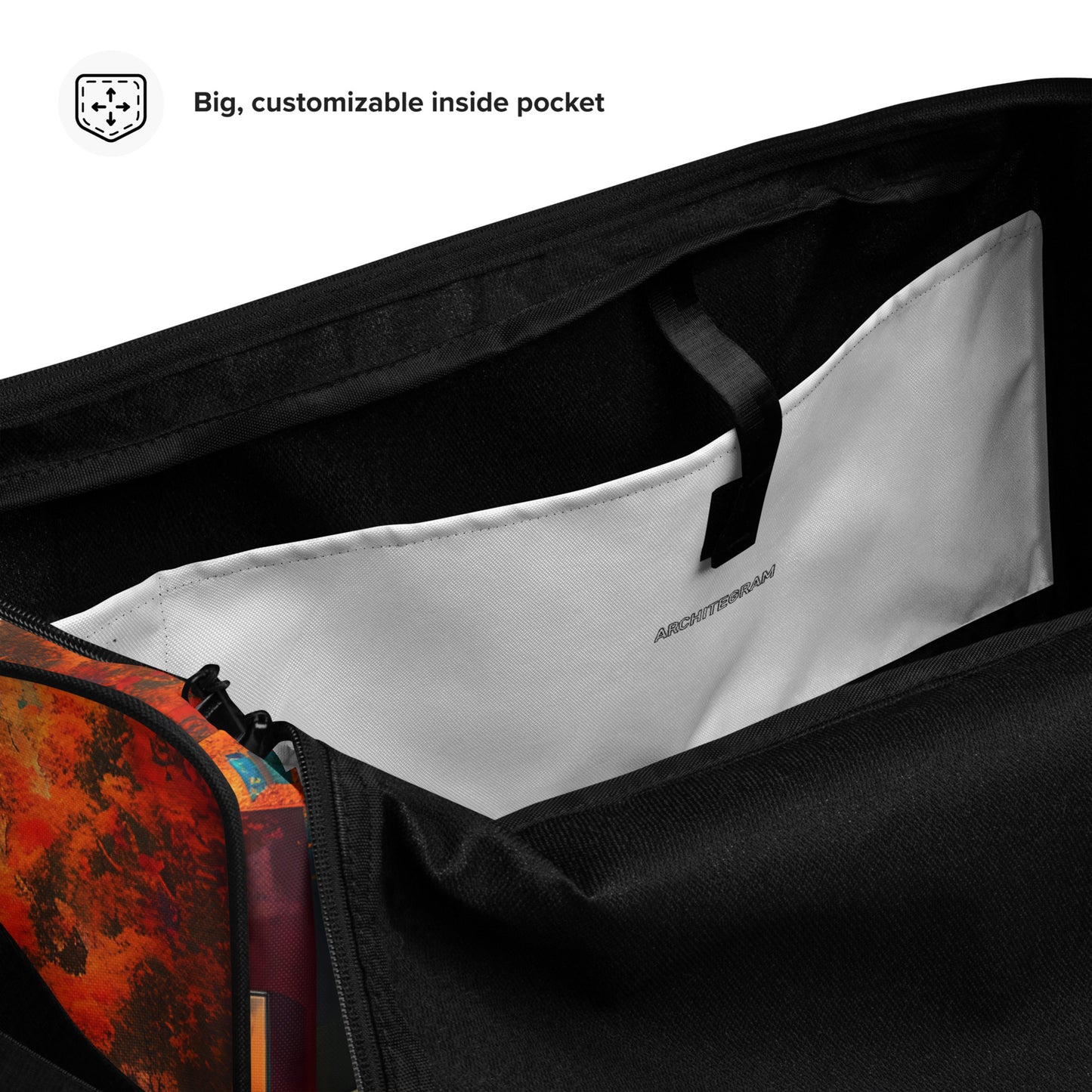 Vibrant Autumn Duffle Bag