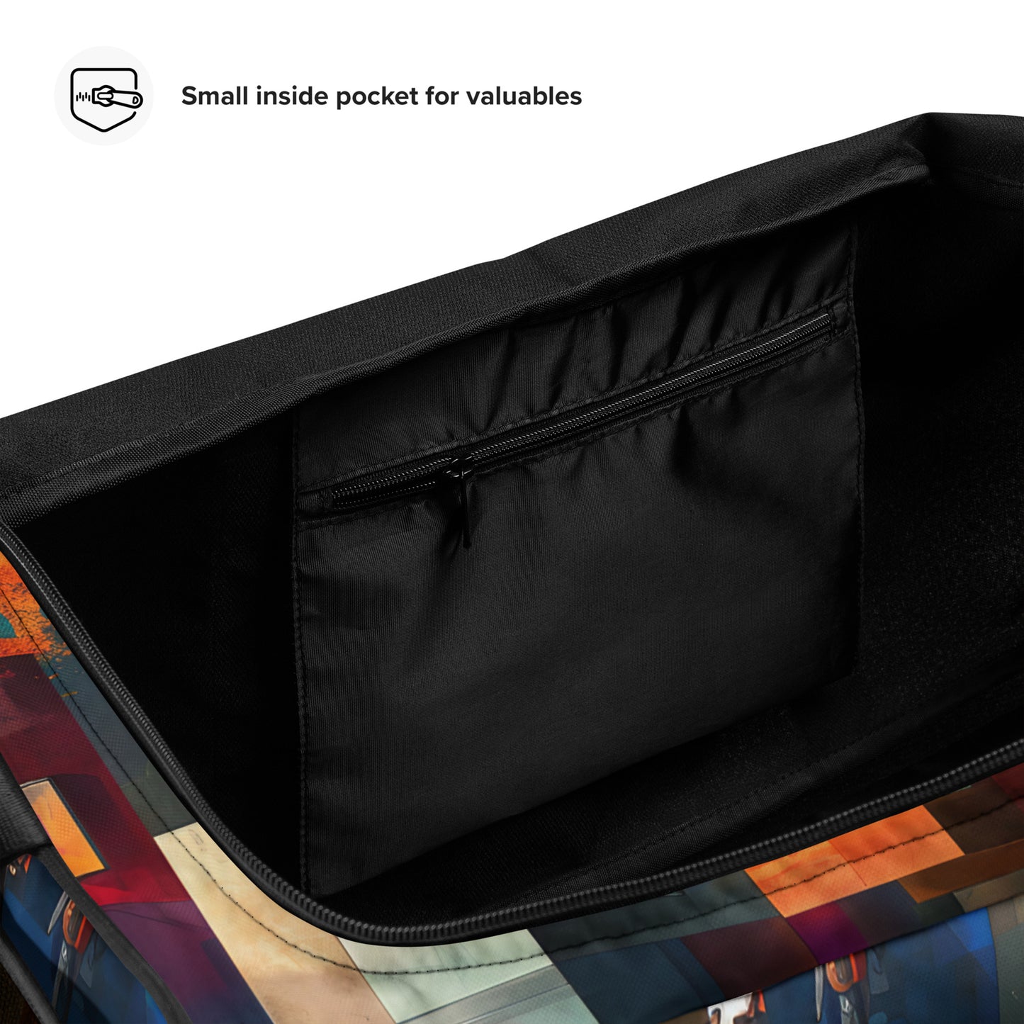 Vibrant Autumn Duffle Bag
