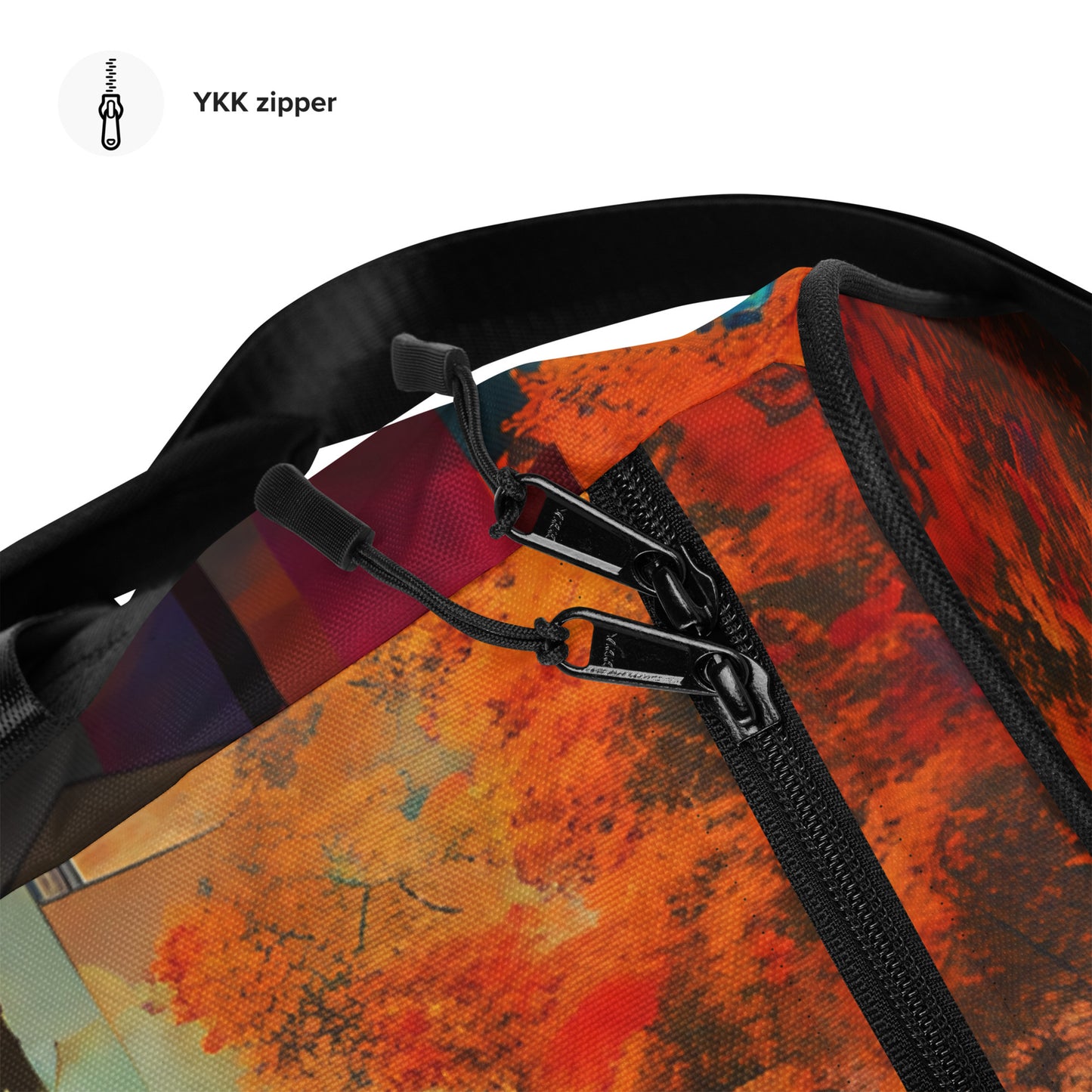 Vibrant Autumn Duffle Bag