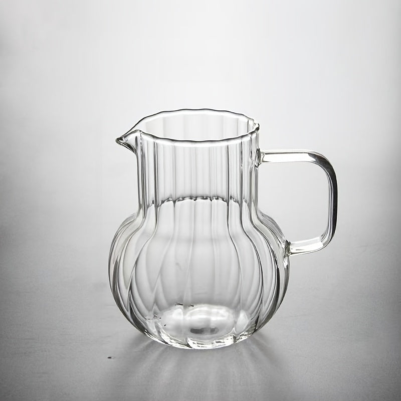 1pc High-Borosilicate Glass Coffee Maker & Tea Pot with Thick Heat-Resistant Glass Carafe, Leakproof Pour-System & Smooth-Sided Design Suitable for Coffee & Tea Brewing, Durable for Hot Beverages