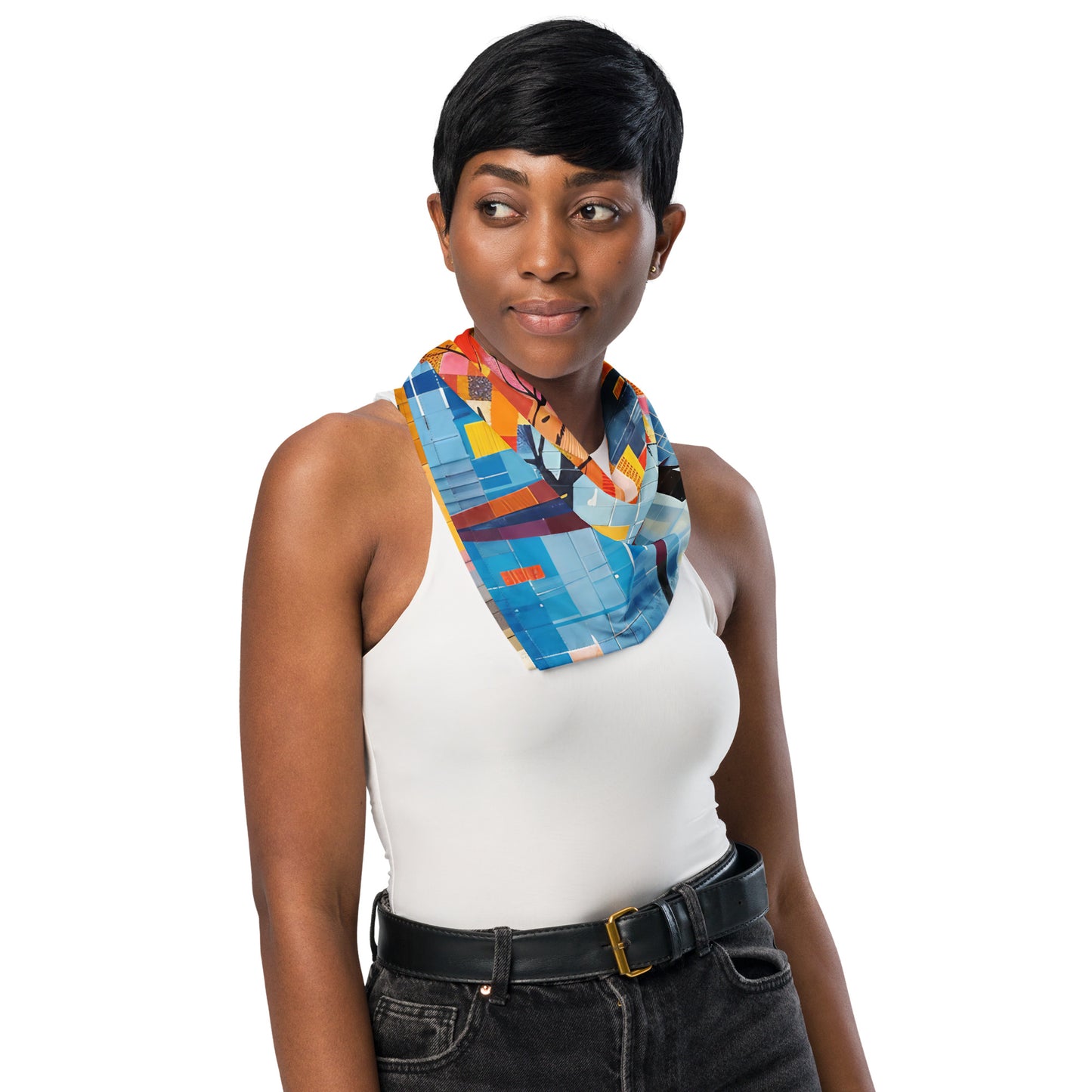 Bandana con estampado integral TC