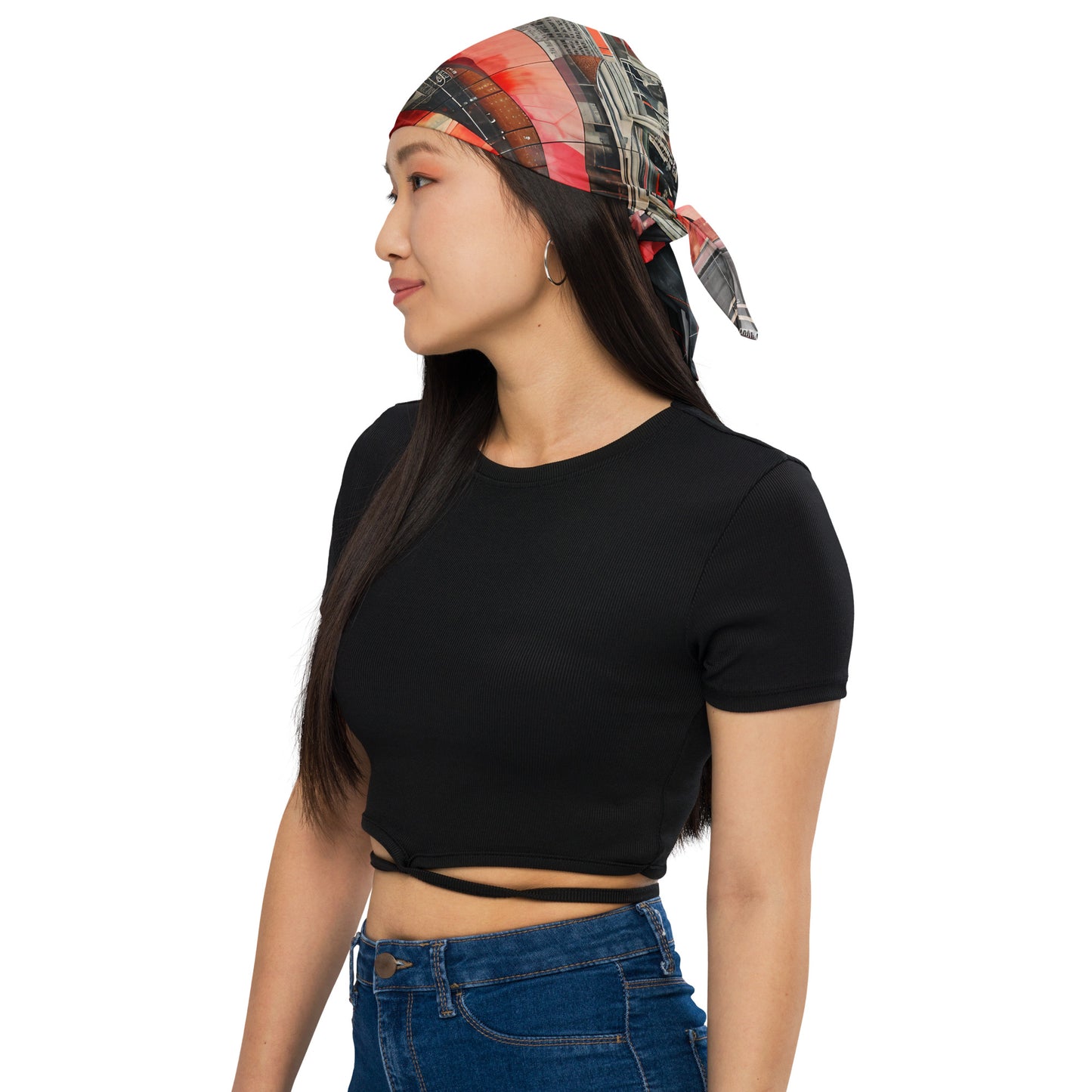 Pañuelo con estampado integral del FC