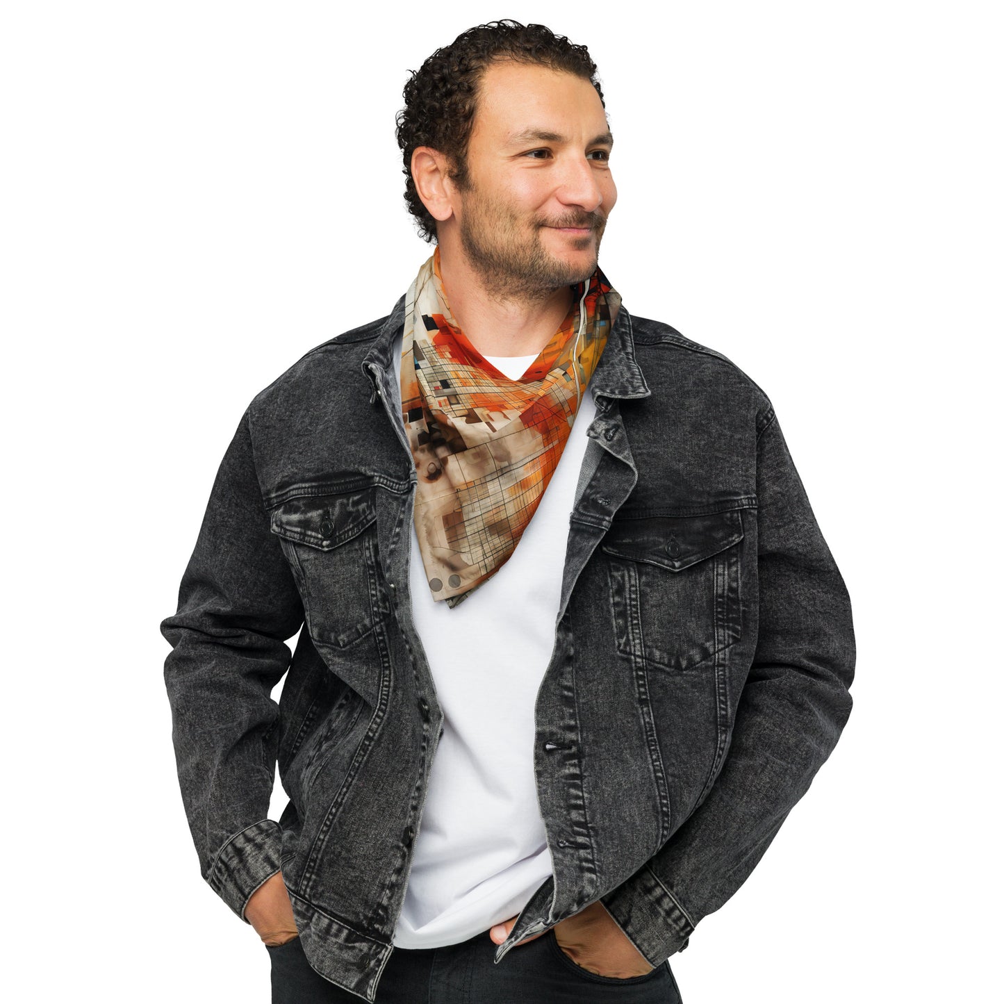 All-over print bandana