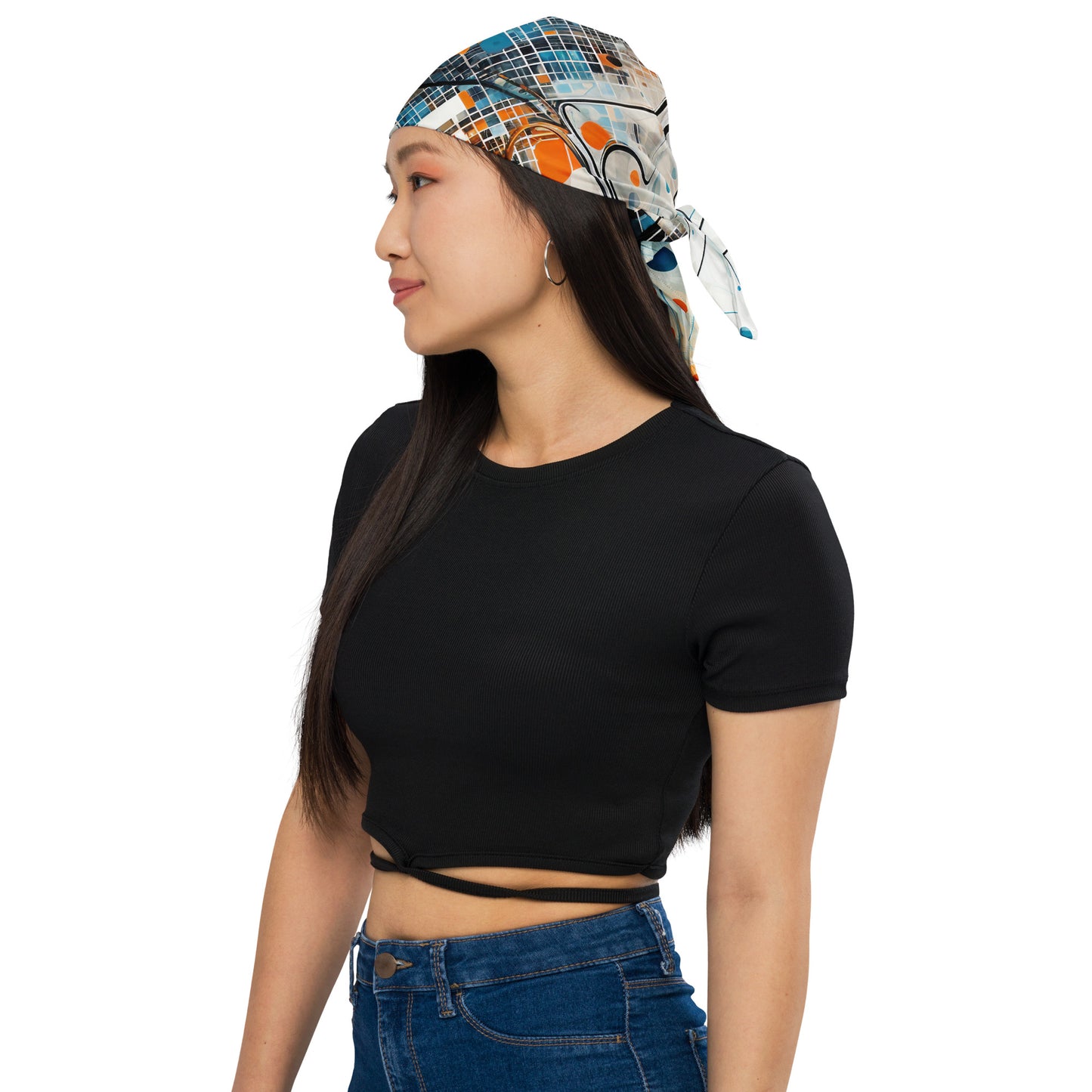 Bandana con estampado integral