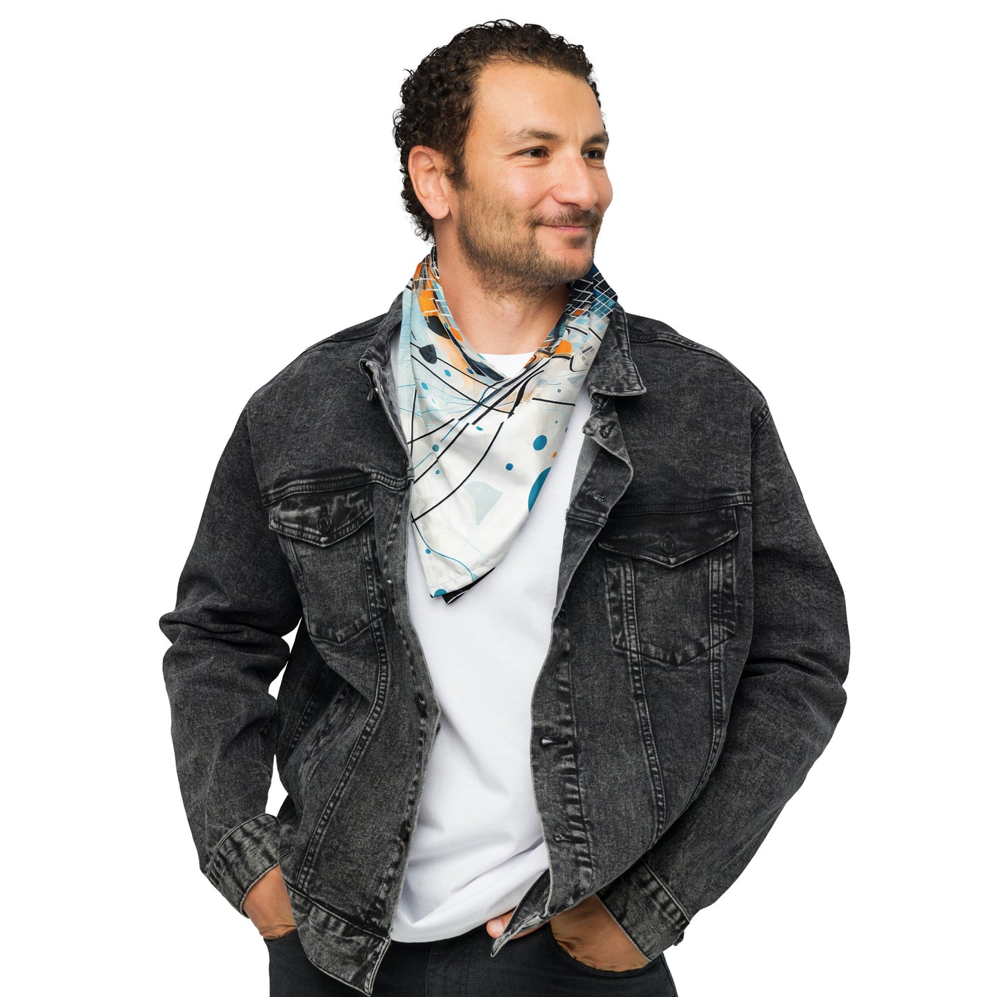 Bandana con estampado integral