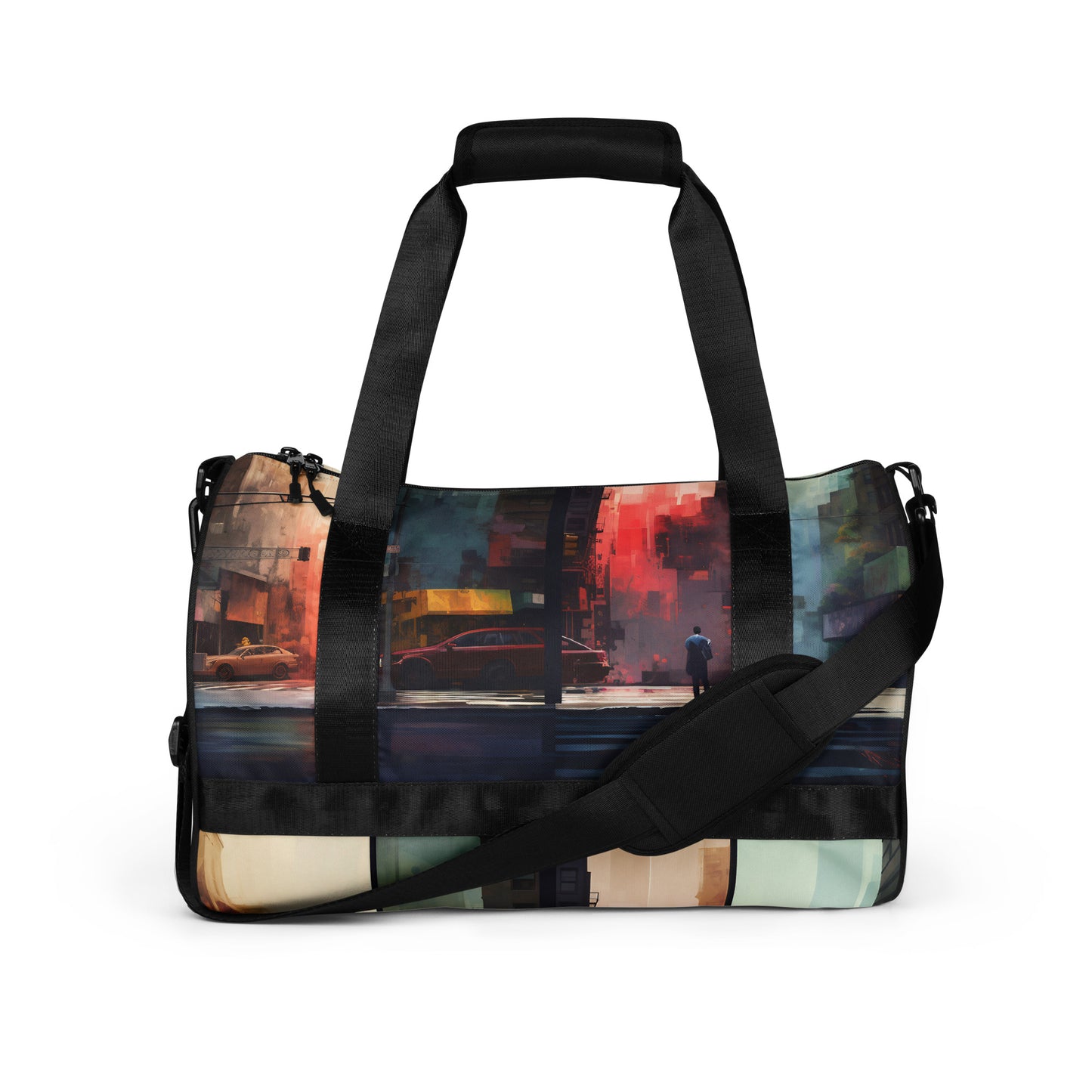 All-over print gym bag
