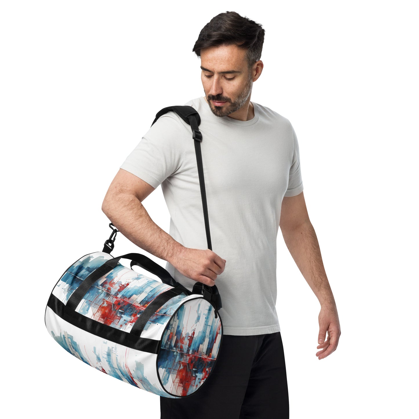 D-S All-over print gym bag