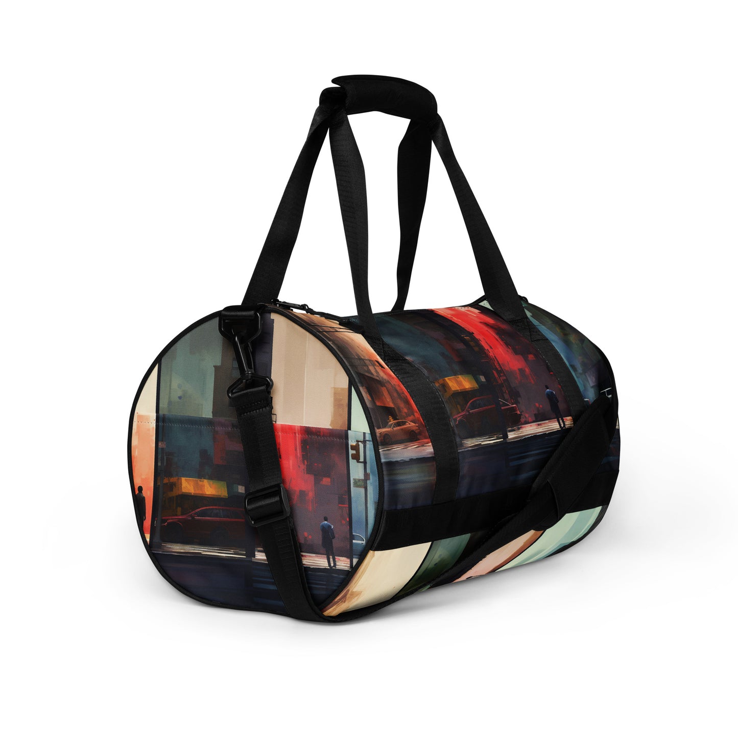 All-over print gym bag