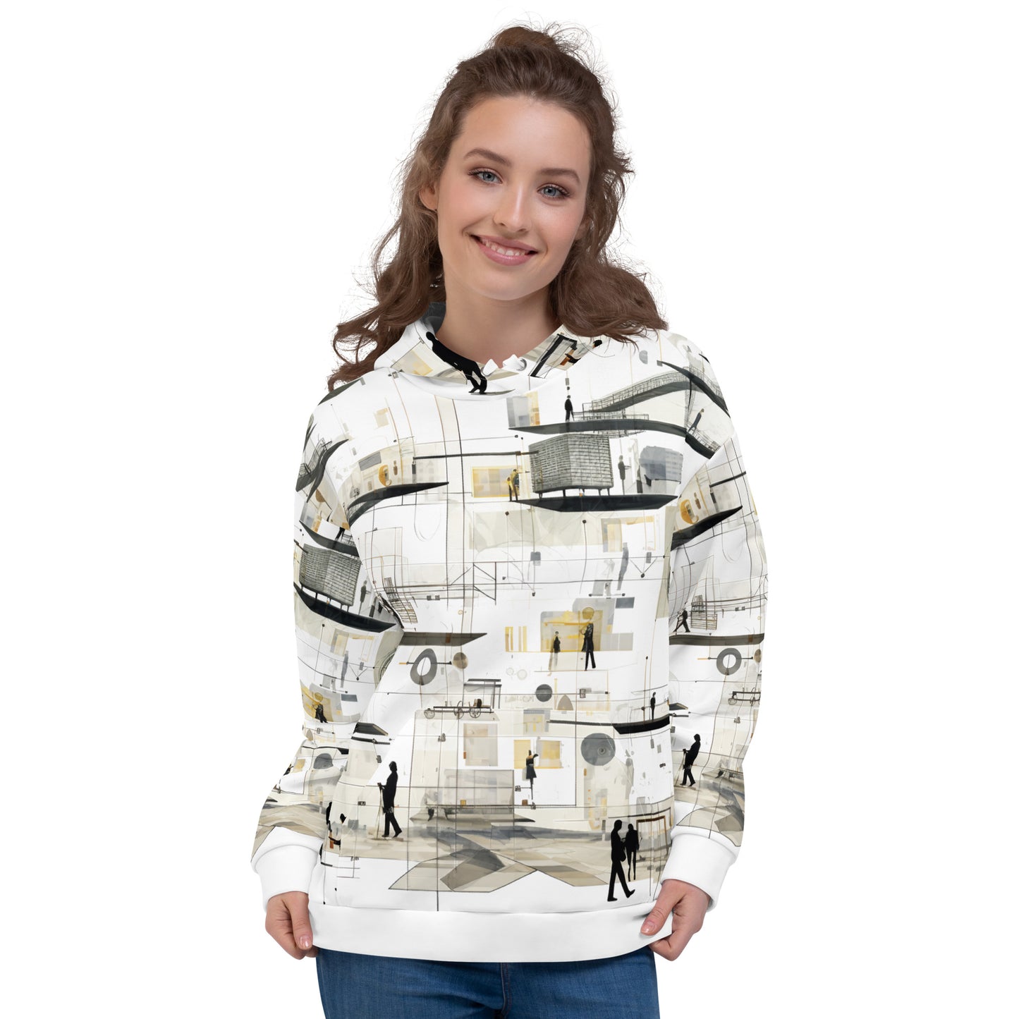 Sudadera unisex con capucha