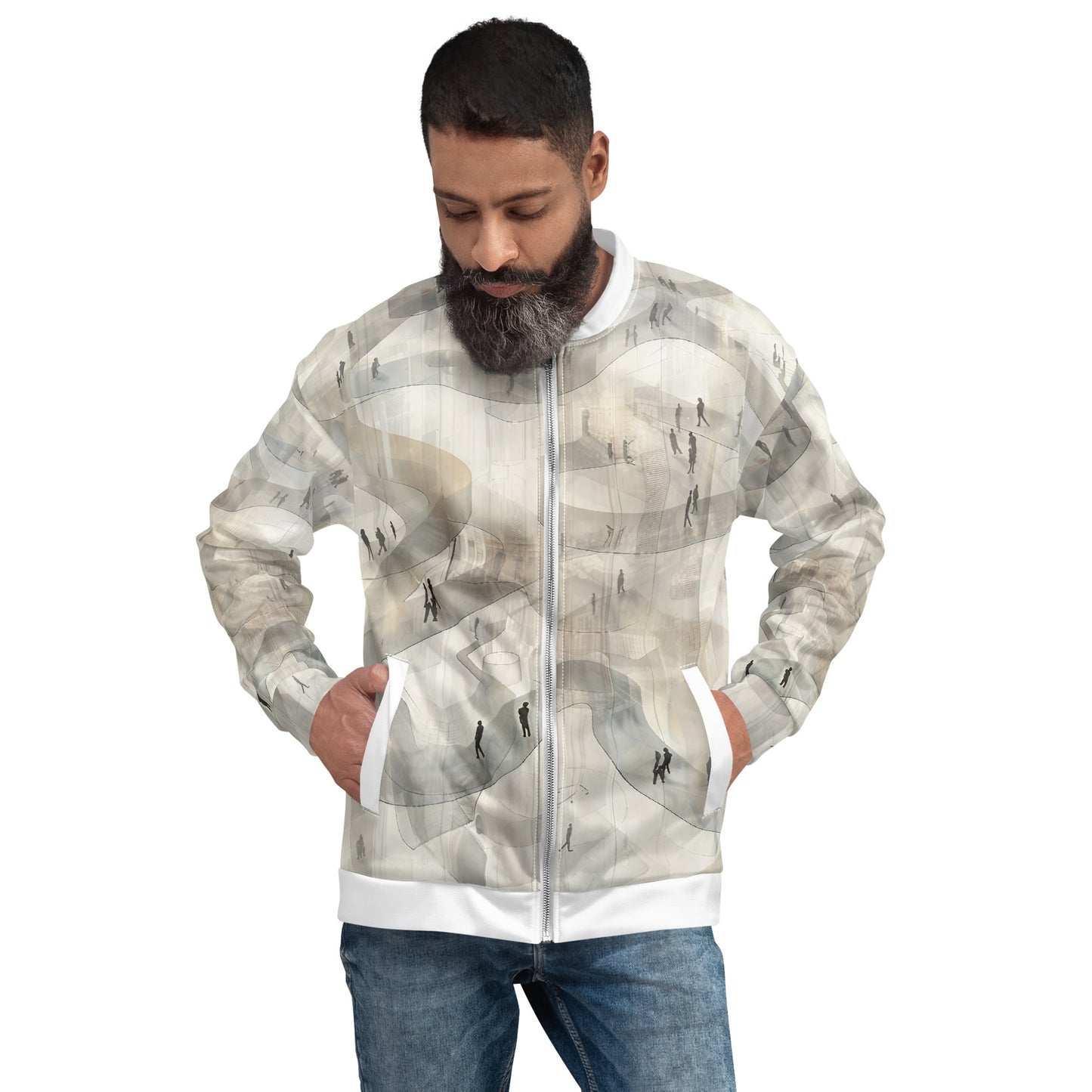 D-C Unisex Bomber Jacket
