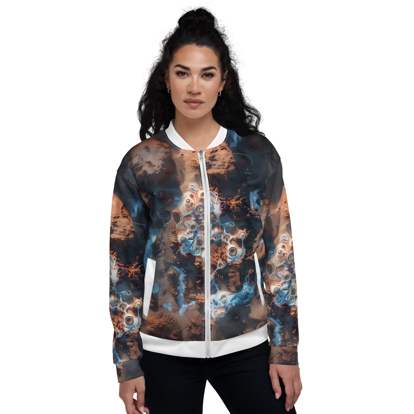 D-P Unisex Bomber Jacket
