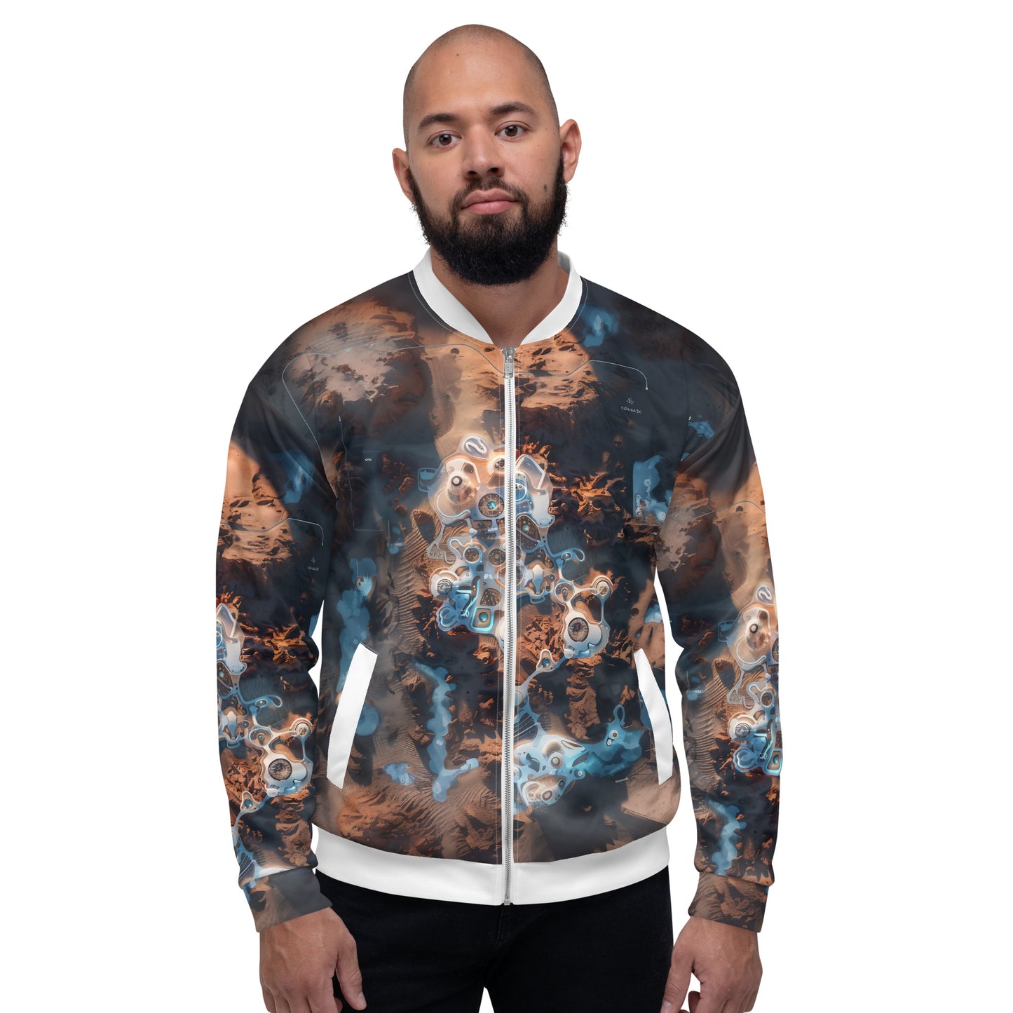 D-P Unisex Bomber Jacket