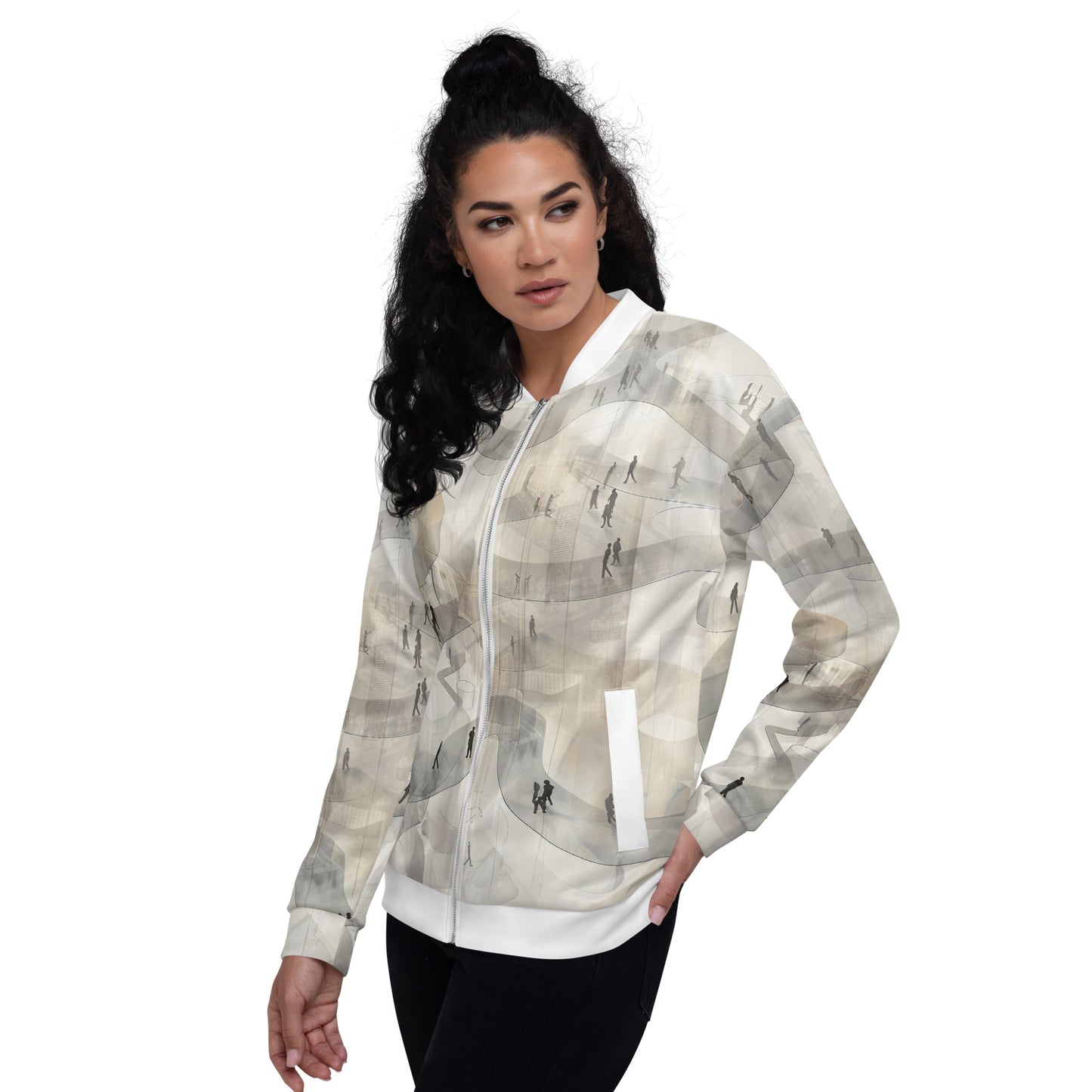 D-C Unisex Bomber Jacket