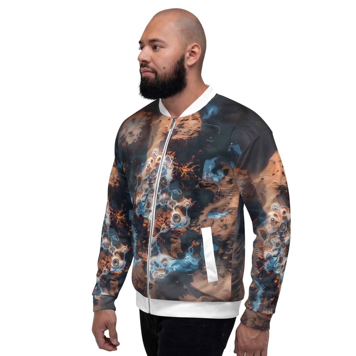 D-P Unisex Bomber Jacket