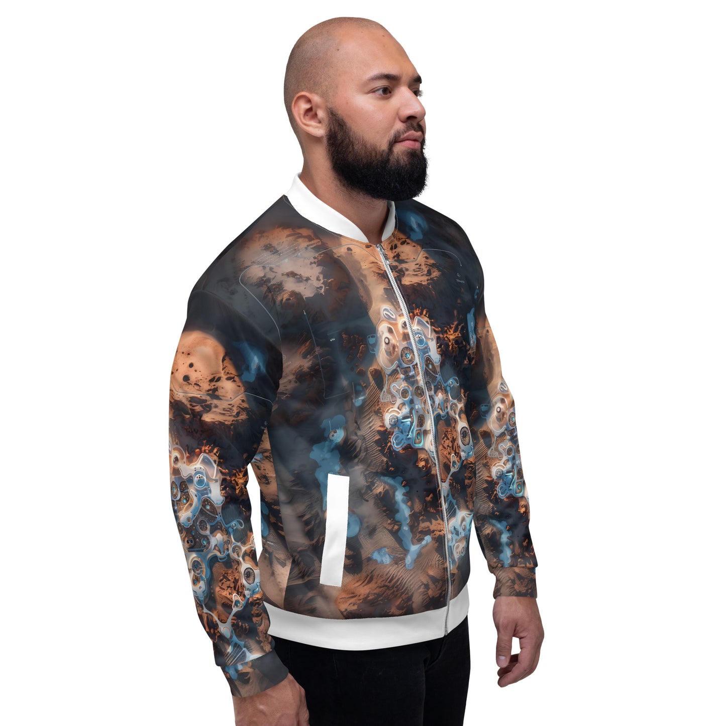D-P Unisex Bomber Jacket