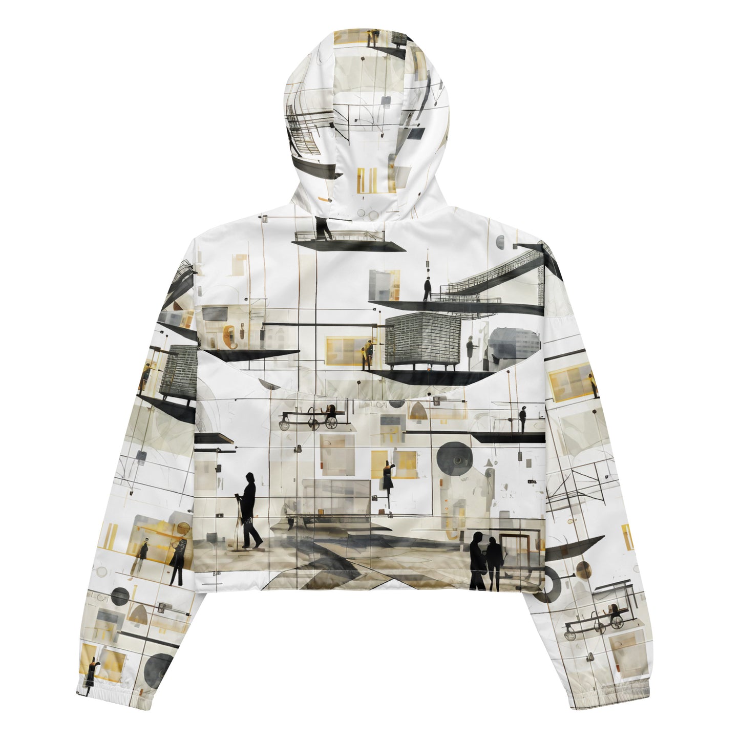 Women’s cropped windbreaker