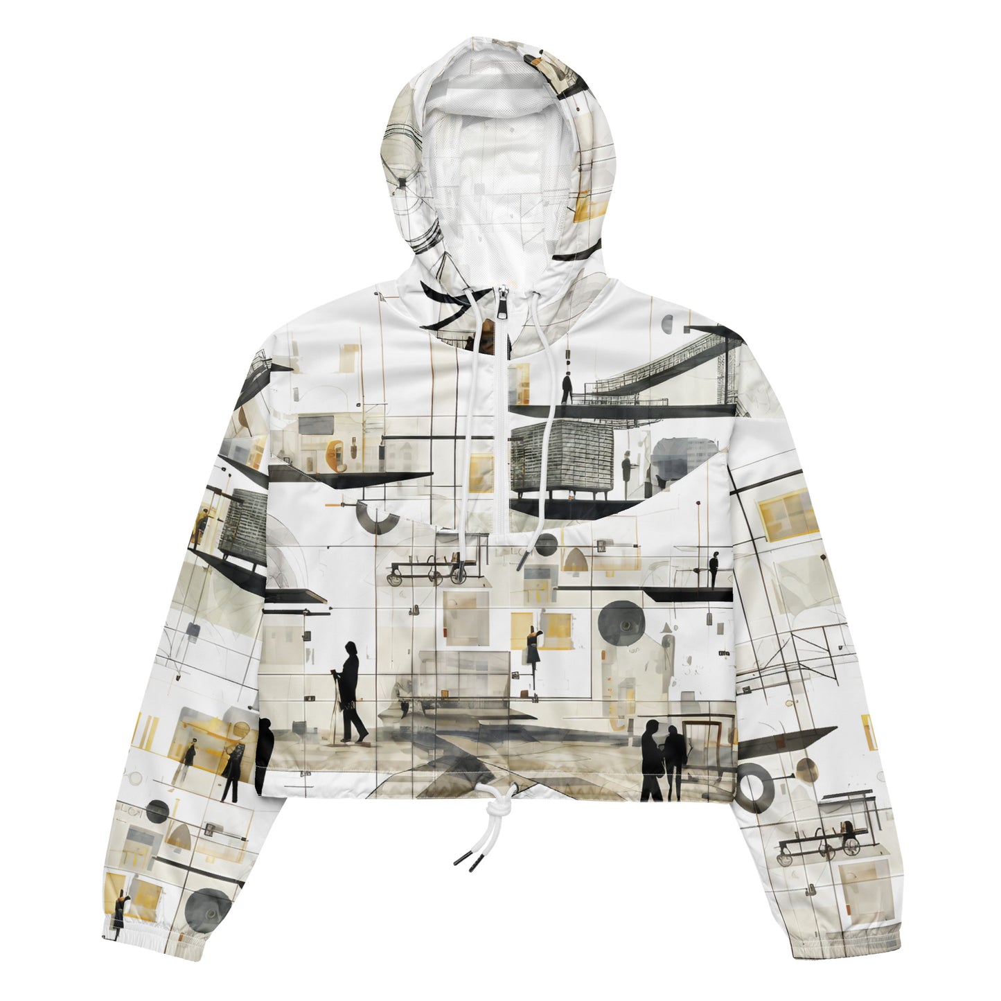 Women’s cropped windbreaker