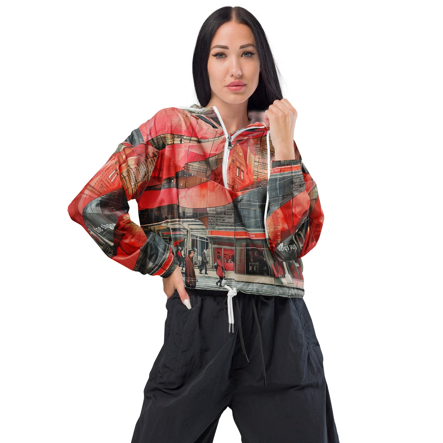 F-C Women’s cropped windbreaker