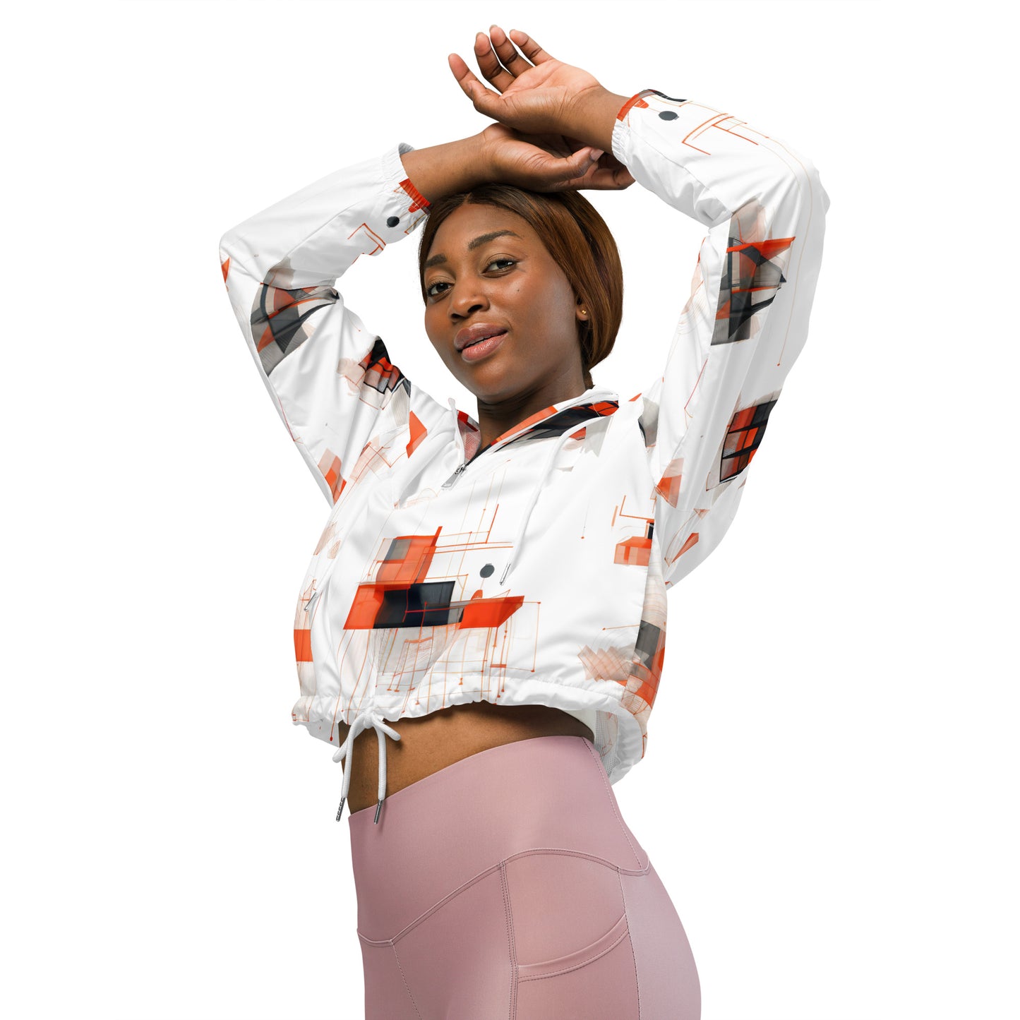 Women’s cropped windbreaker