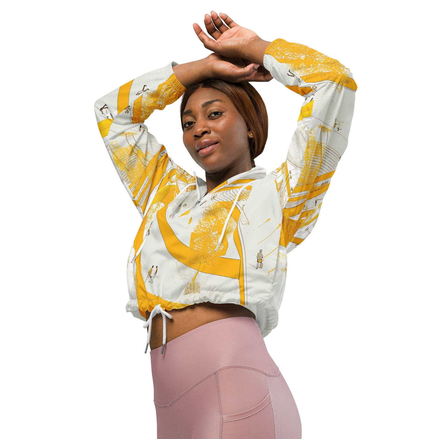 D-S Women’s cropped windbreaker