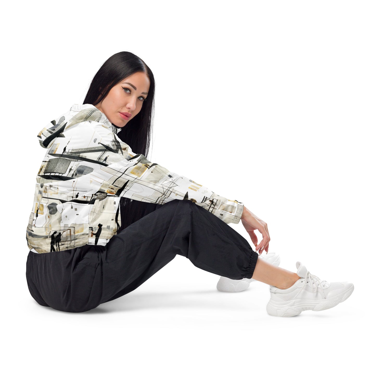 Women’s cropped windbreaker