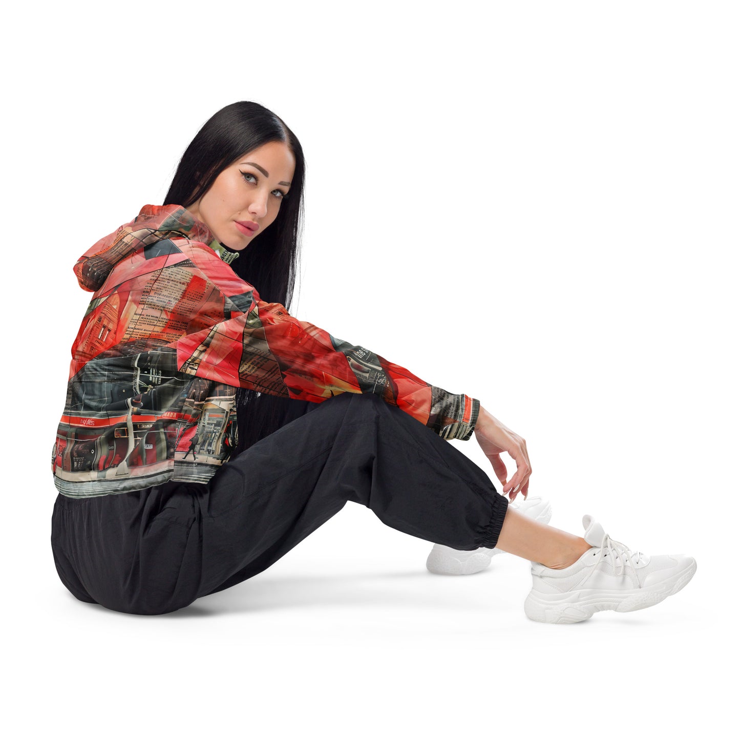 F-C Women’s cropped windbreaker
