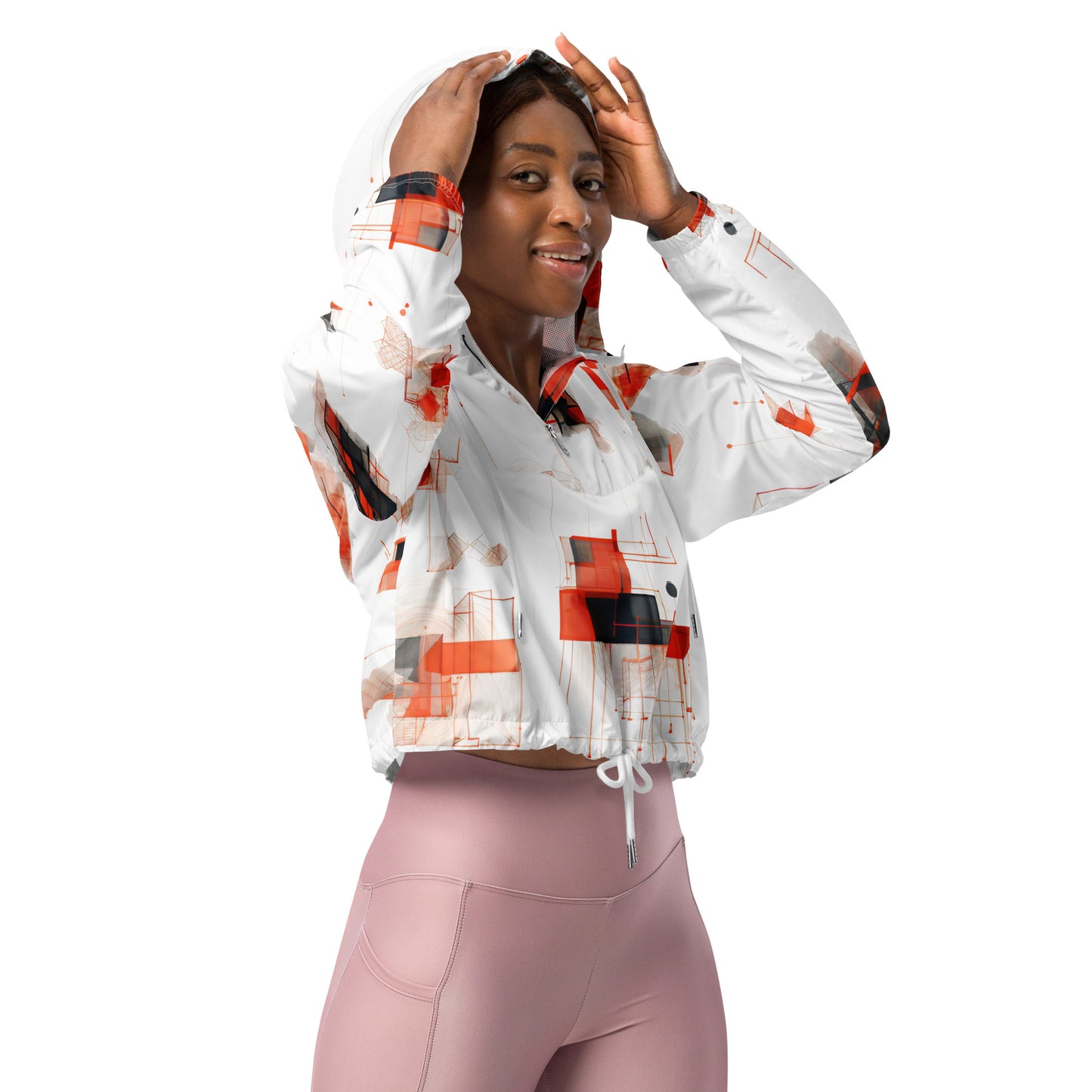 Women’s cropped windbreaker