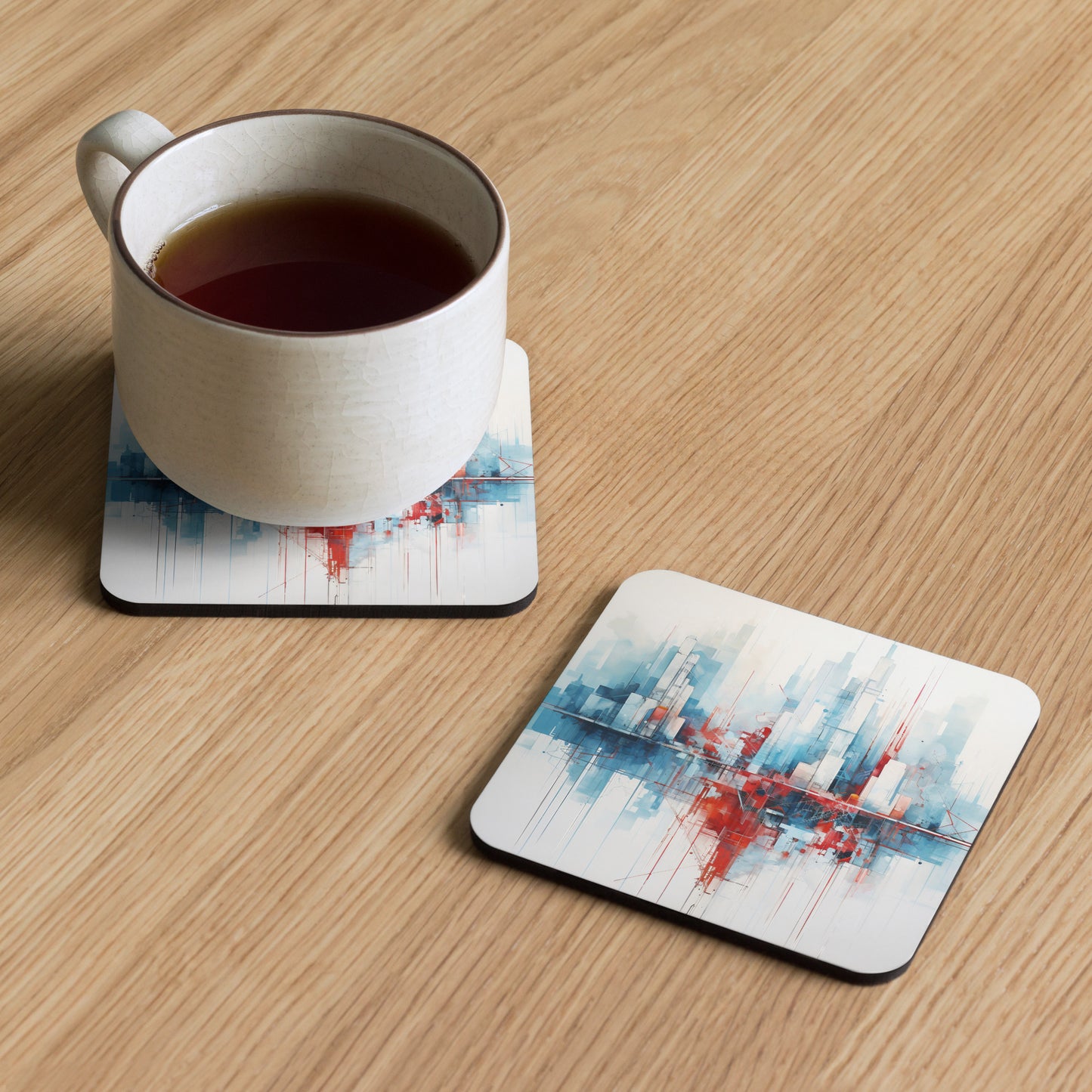 D-S Cork-back coaster