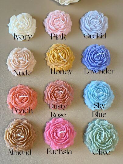 Elegant Tulip Scented Candle Holder - Chic Home Decor Accent