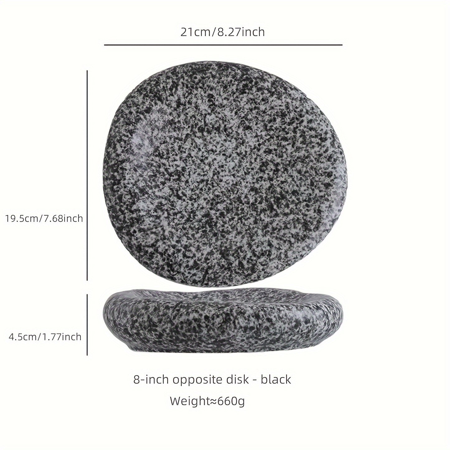 Japanese-Inspired Oval Ceramic Plate (1 Piece) – Salad, Sushi & Dessert Serving Dish