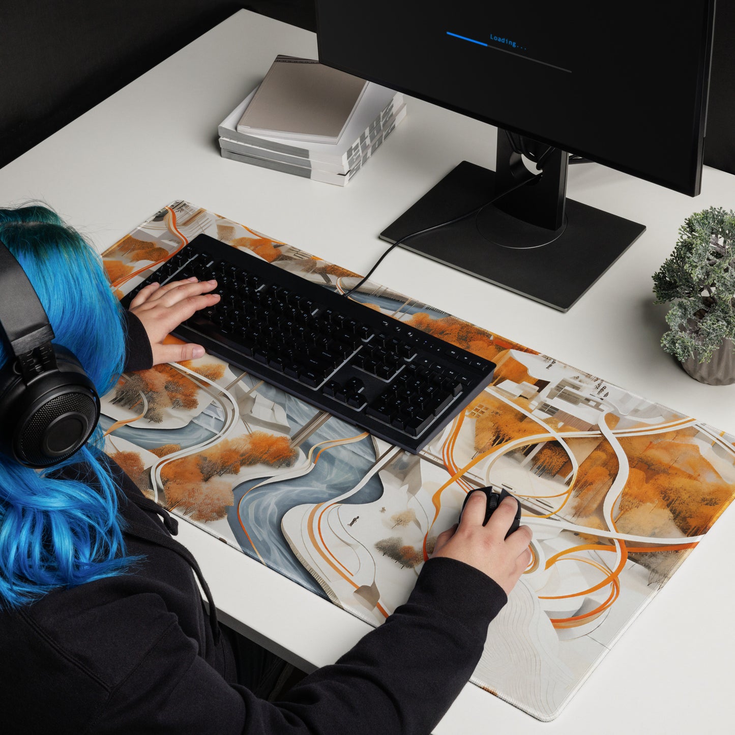 Gaming mouse pad