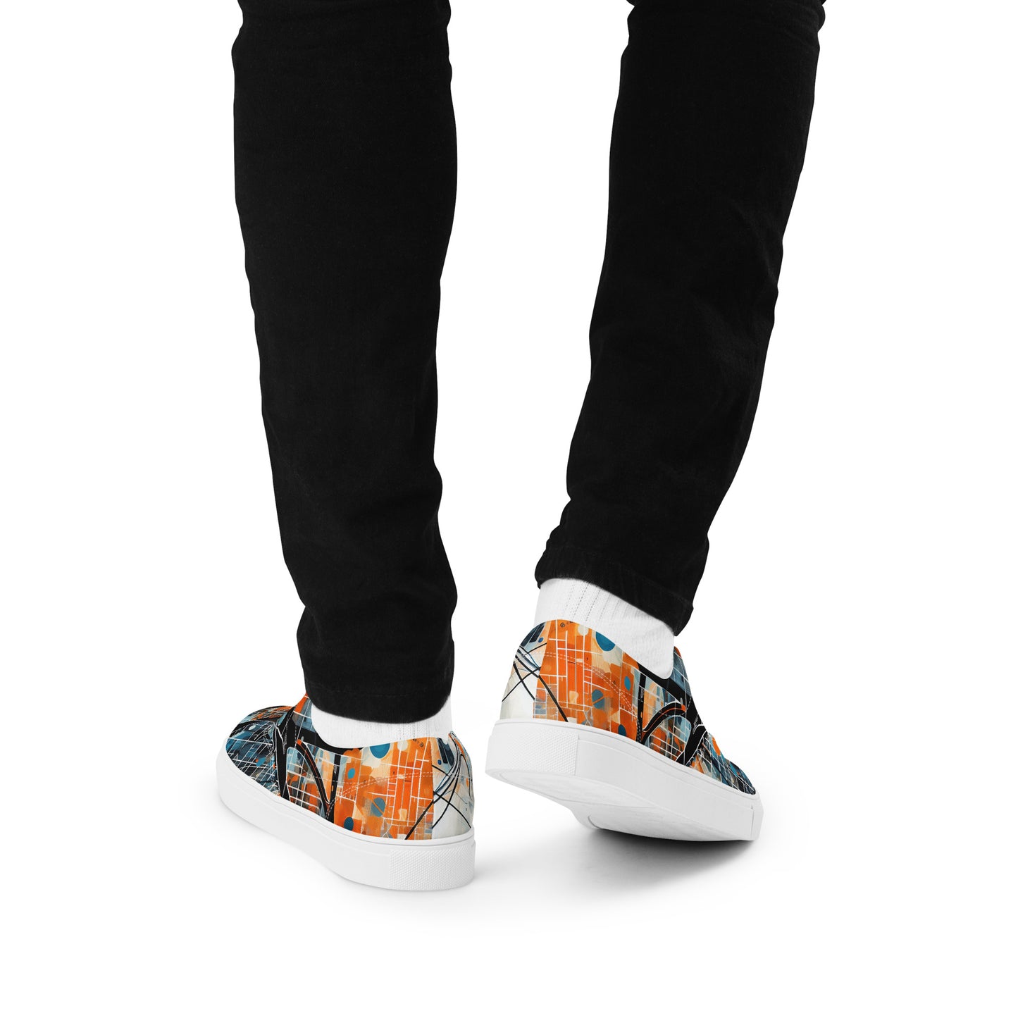 Men’s lace-up canvas shoes