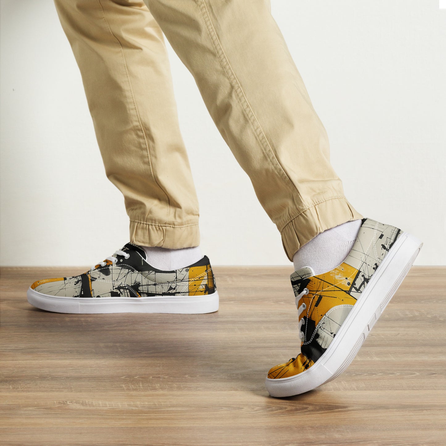T-S Men’s lace-up canvas shoes