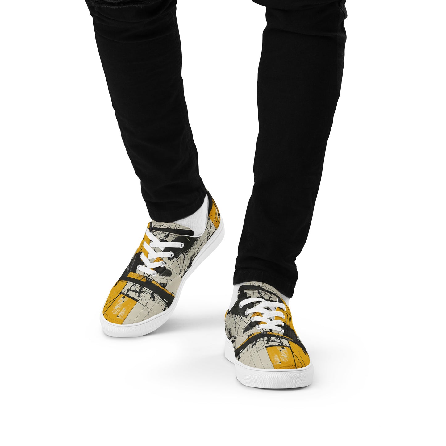 T-S Men’s lace-up canvas shoes