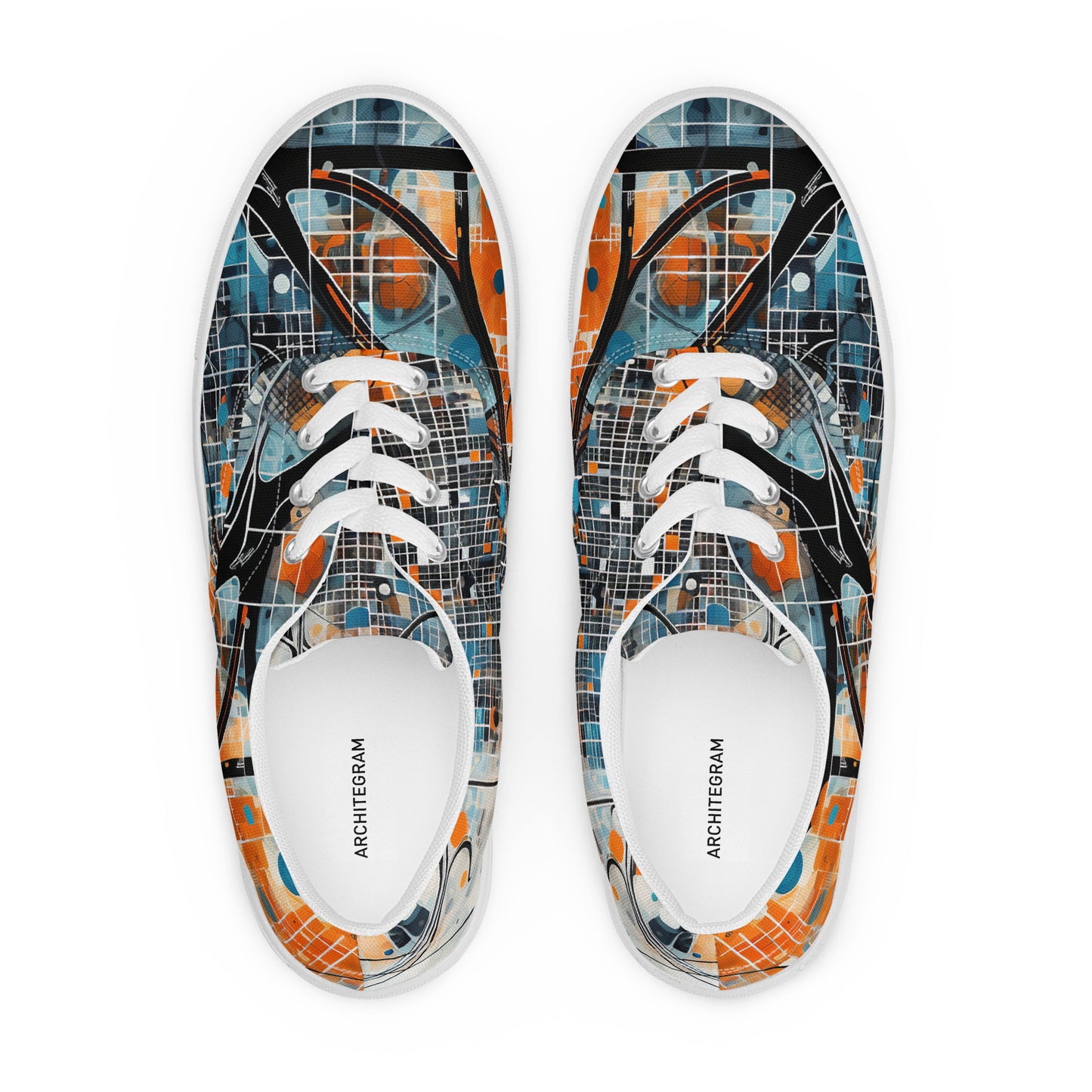 Men’s lace-up canvas shoes