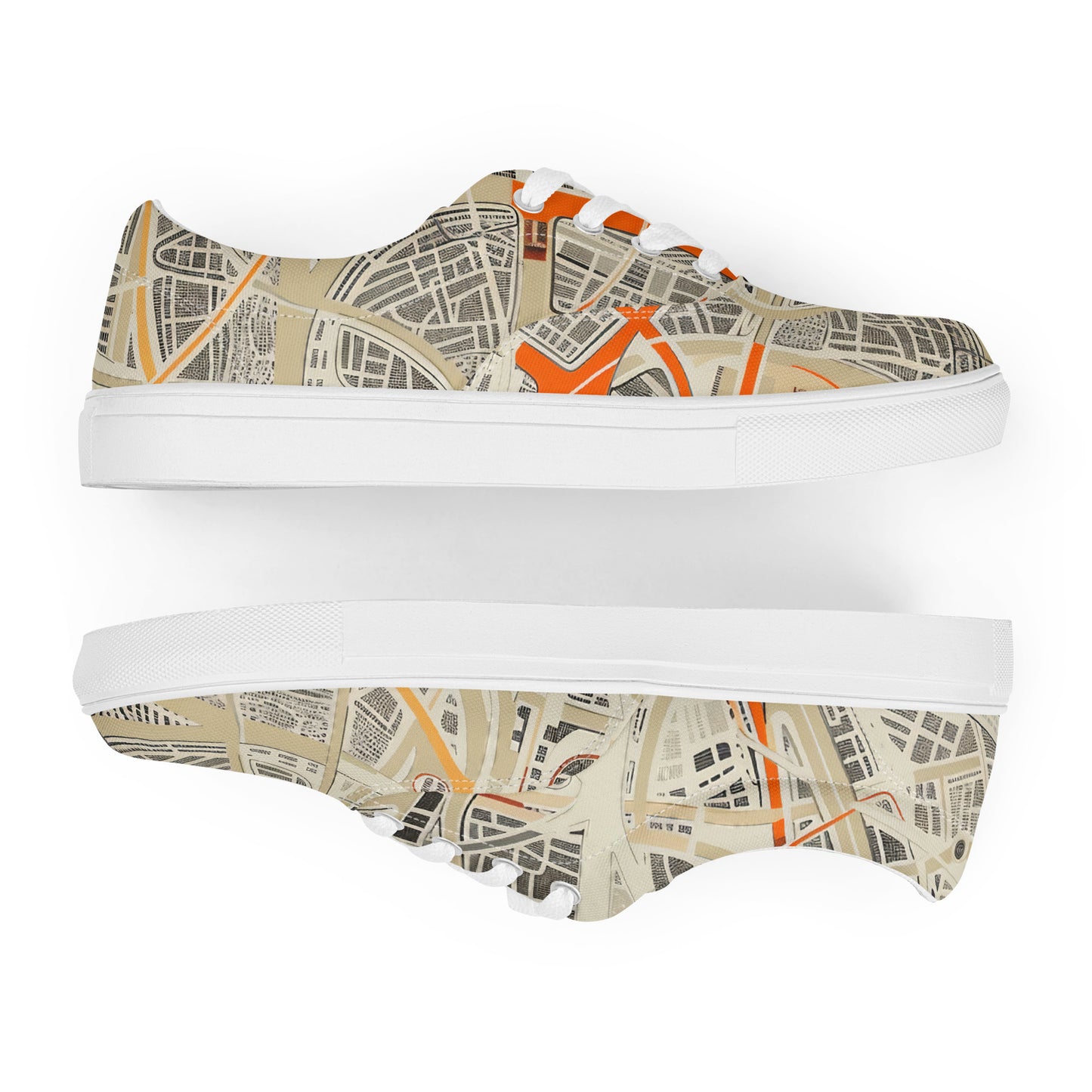 Men’s lace-up canvas shoes