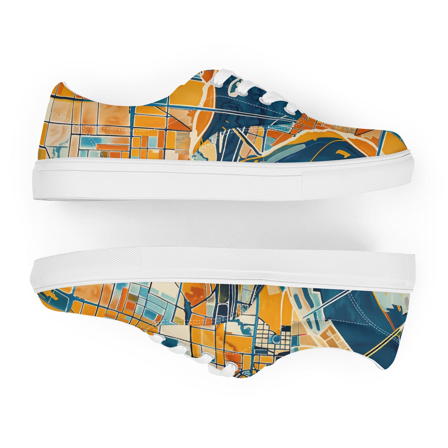 Men’s lace-up canvas shoes